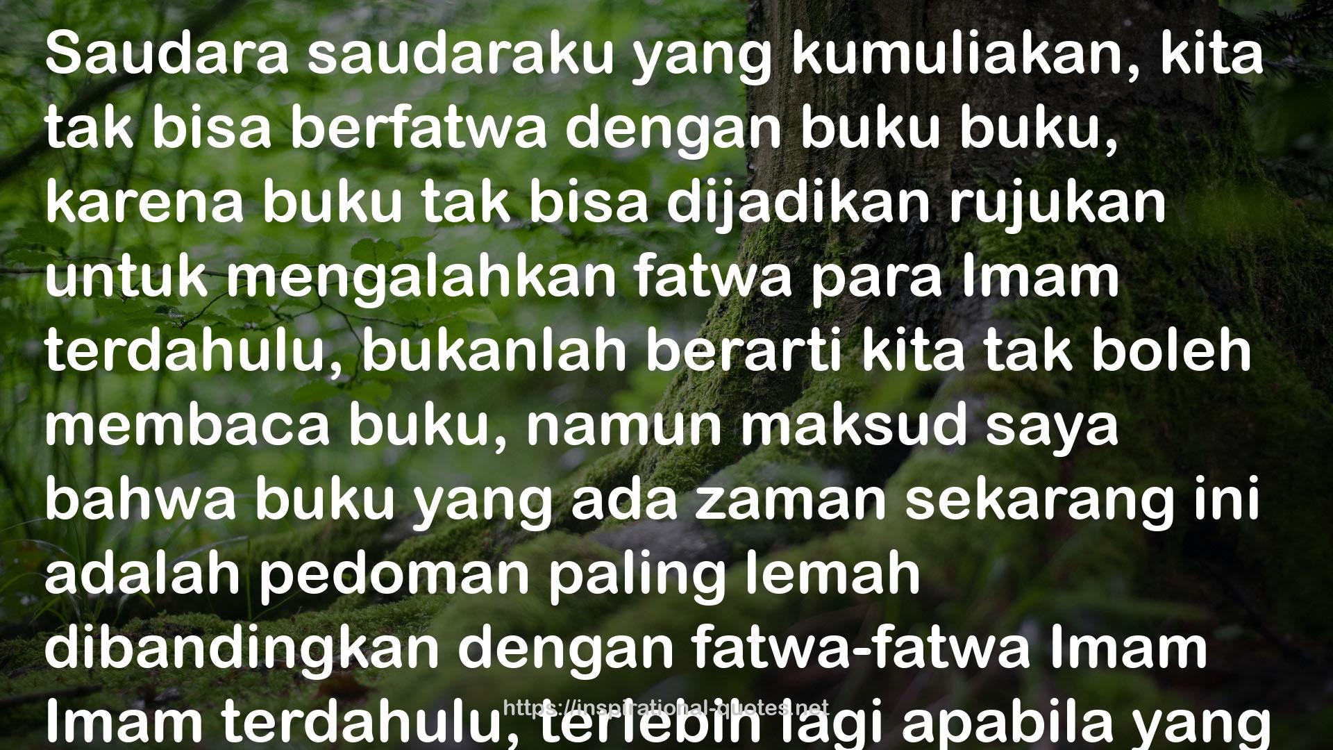 Kenalilah Akidahmu QUOTES