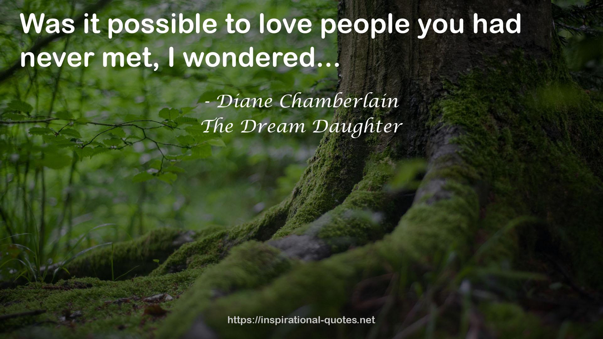 The Dream Daughter QUOTES