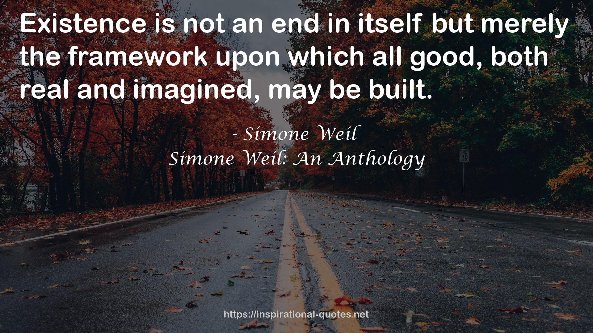 Simone Weil: An Anthology QUOTES