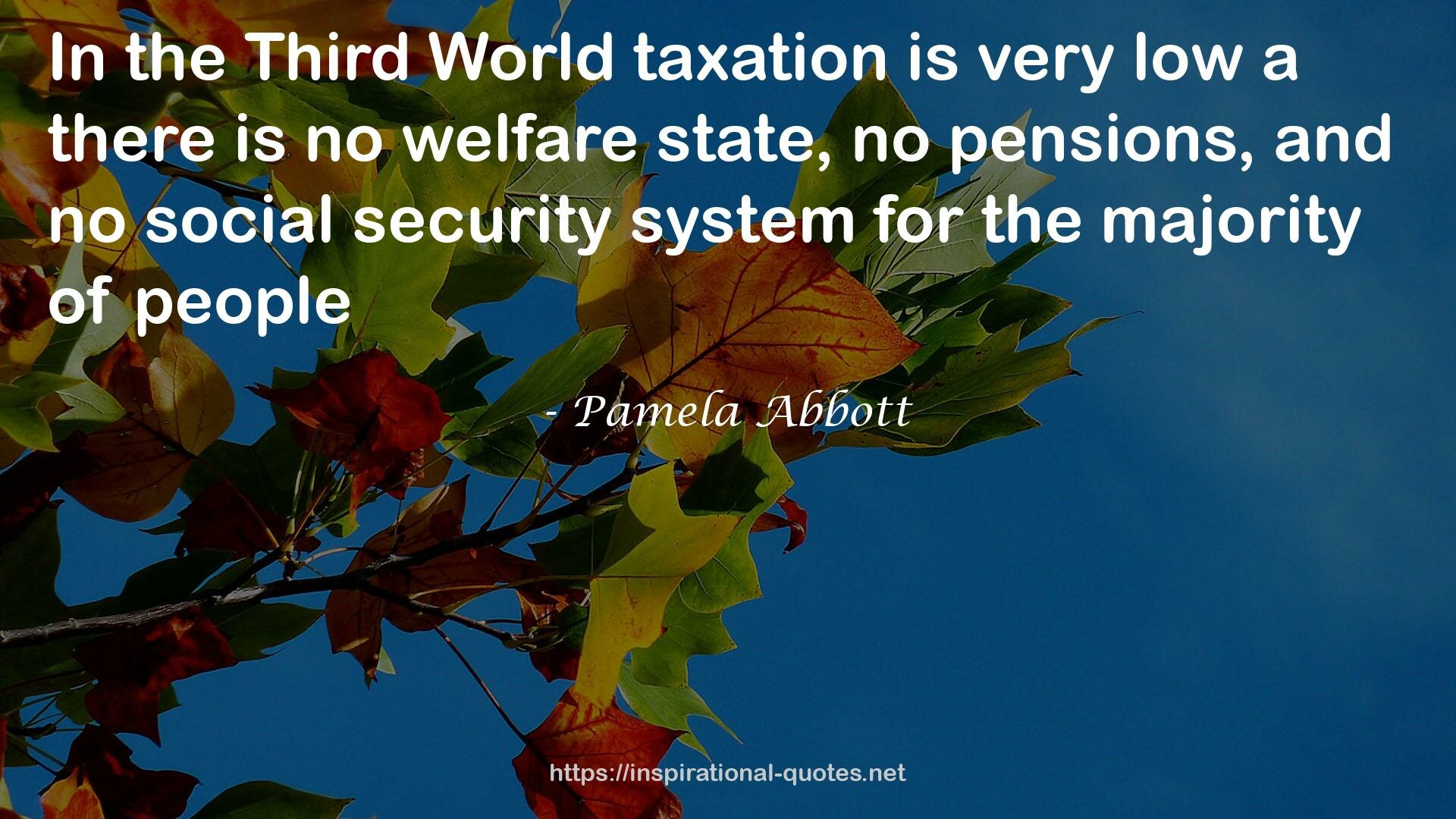 Pamela Abbott QUOTES