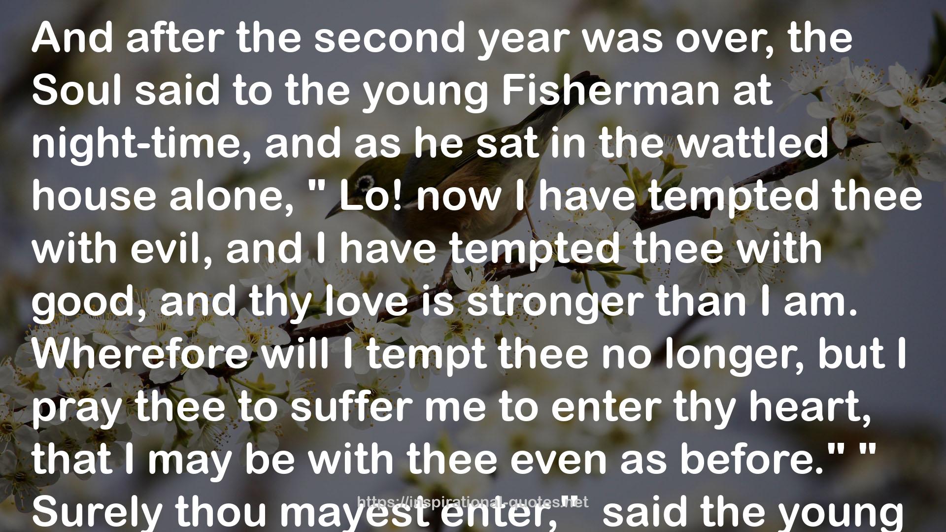 the young Fisherman  QUOTES