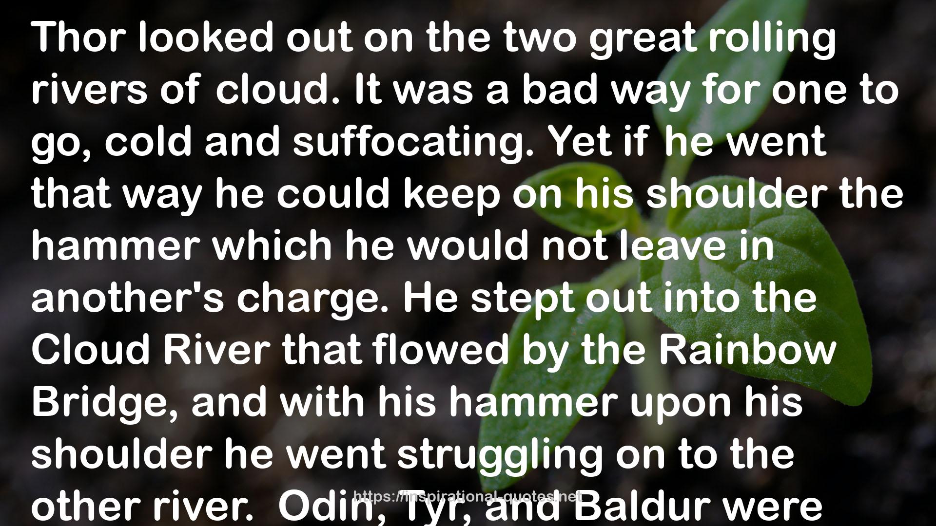The Children of Odin: The Book of Northern Myths QUOTES