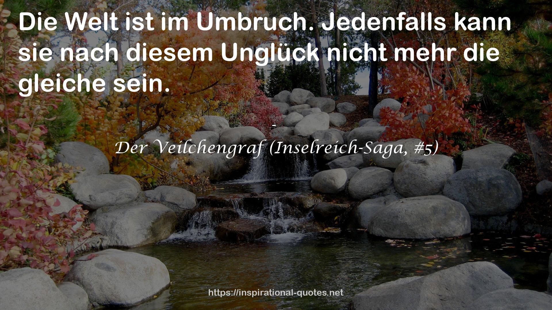 Der Veilchengraf (Inselreich-Saga, #5) QUOTES