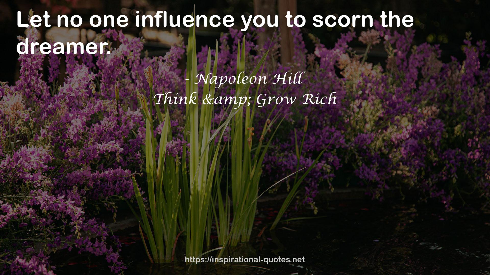 Think & Grow Rich QUOTES