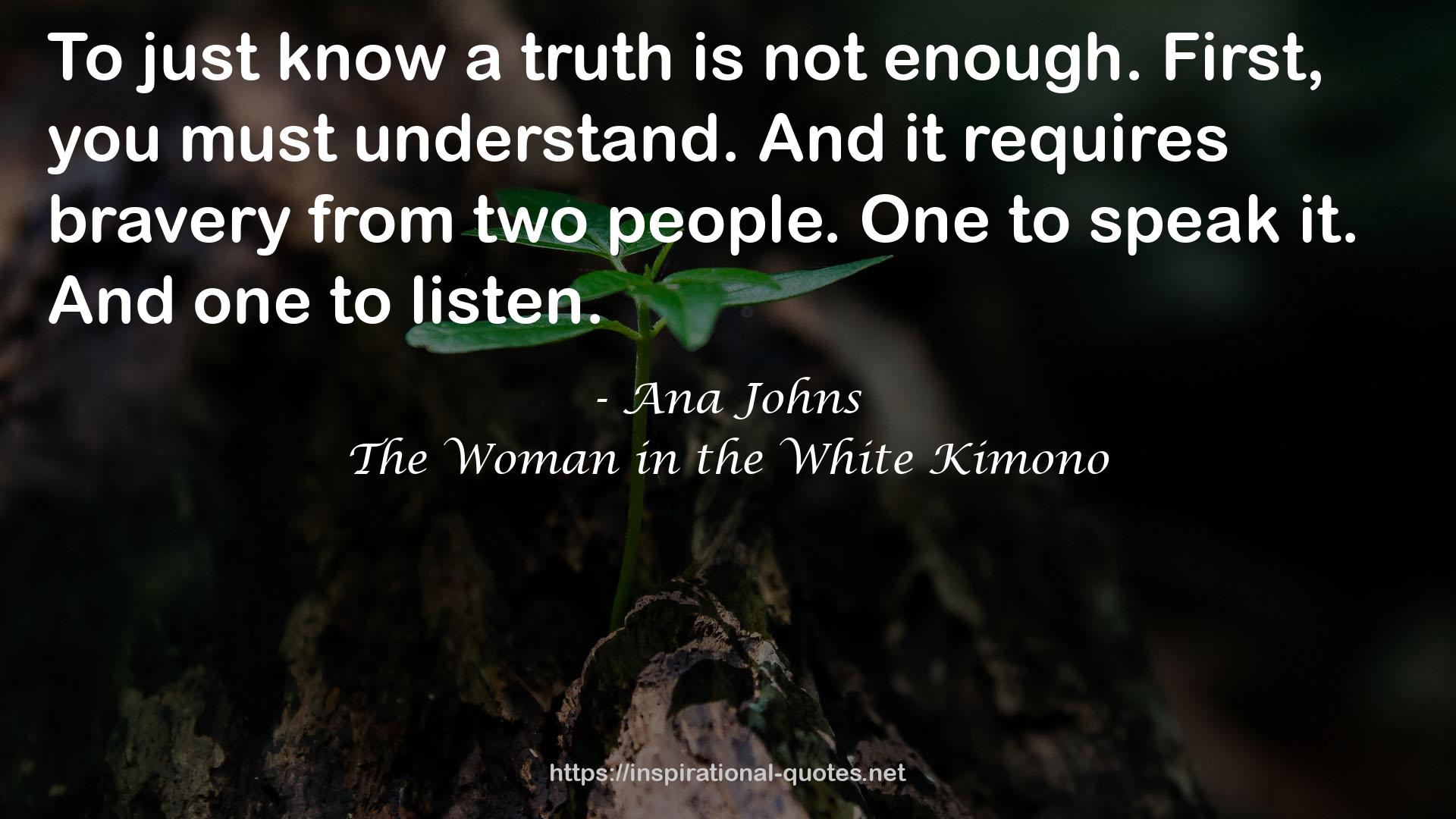 Ana Johns QUOTES