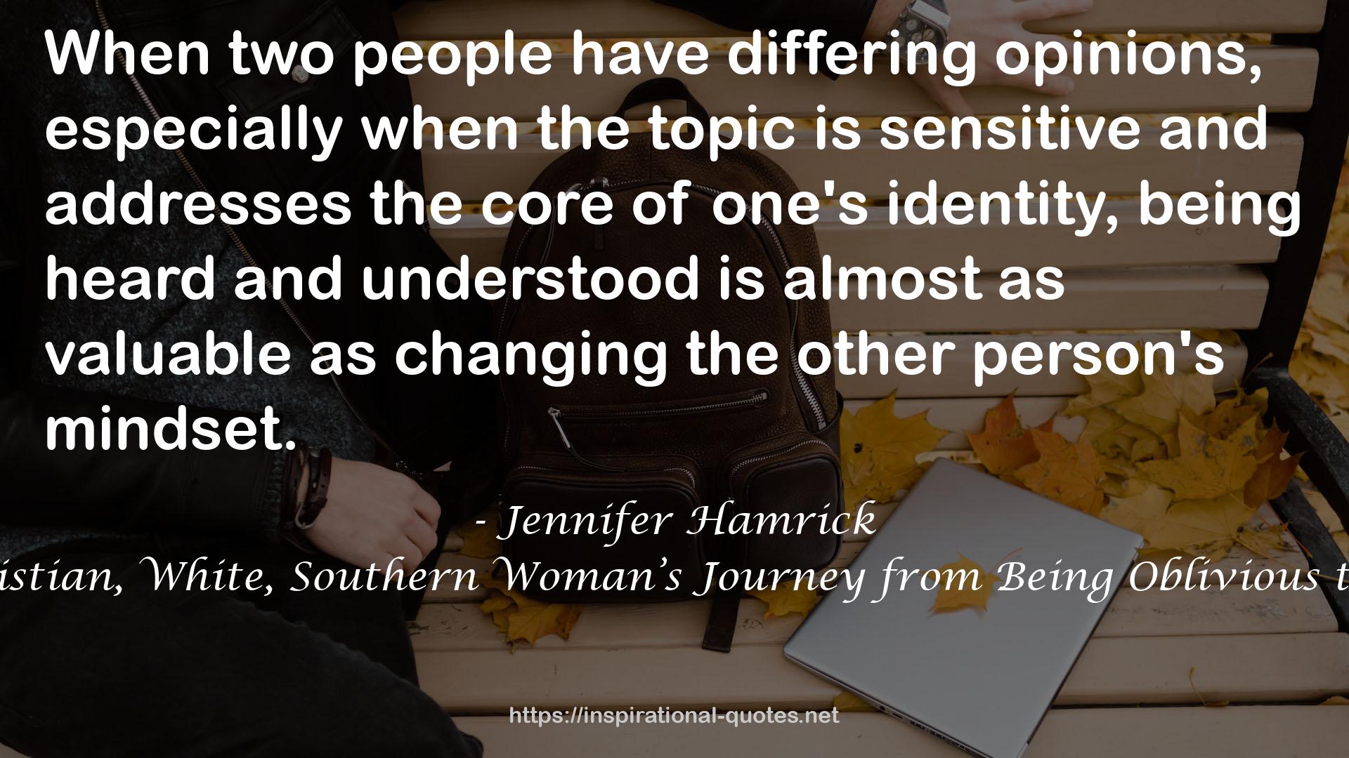 Jennifer Hamrick QUOTES