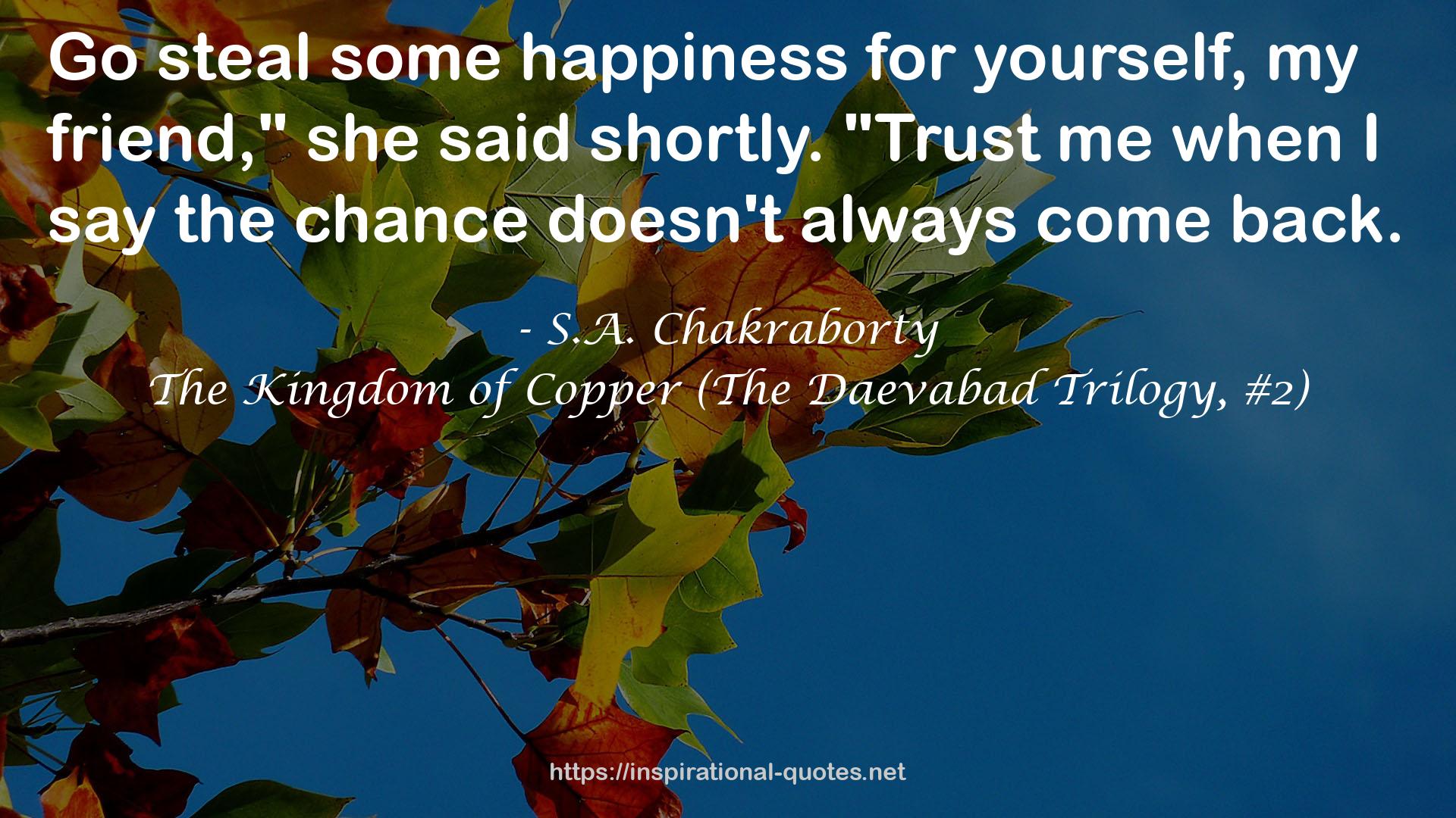 The Kingdom of Copper (The Daevabad Trilogy, #2) QUOTES