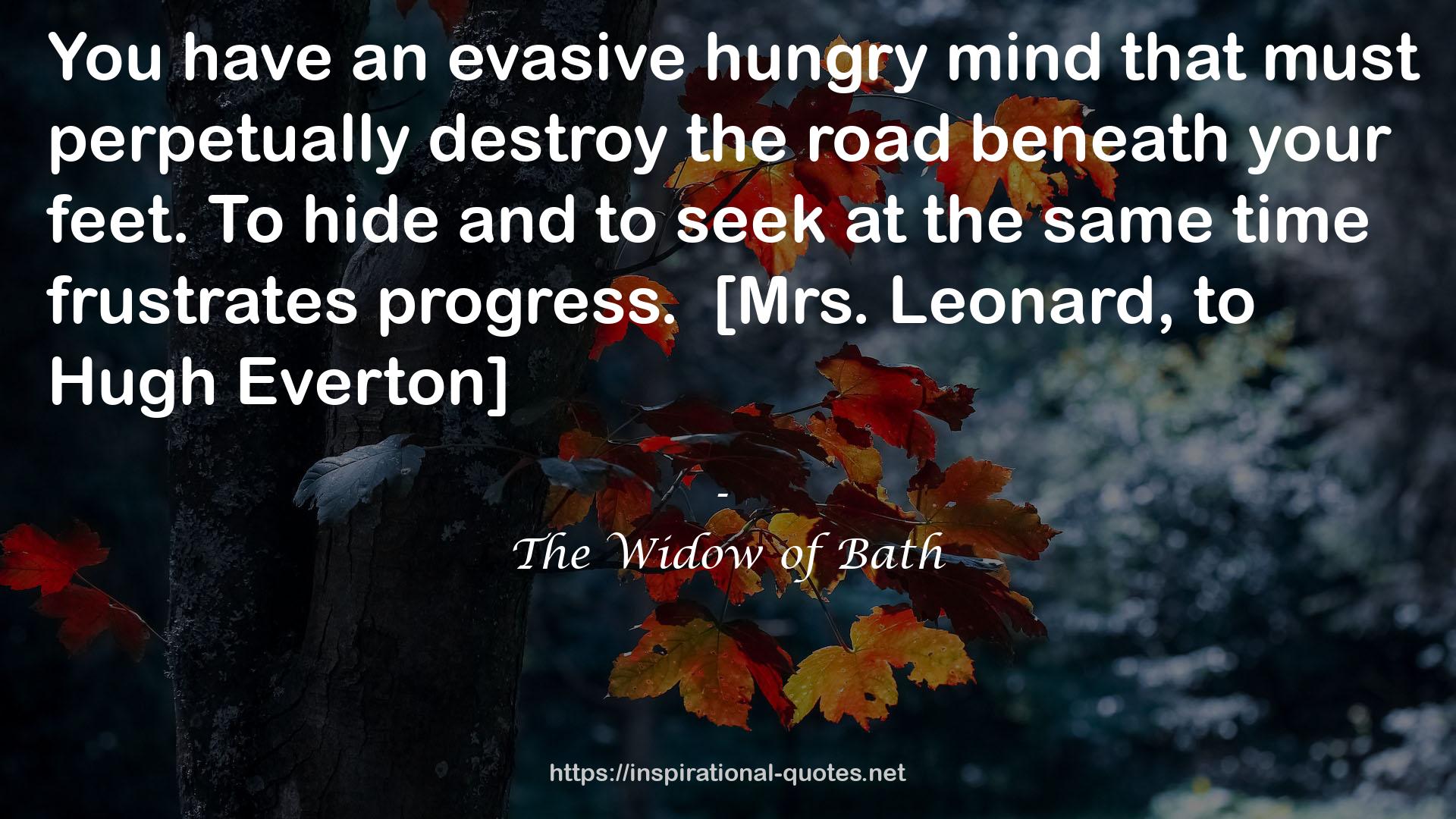 The Widow of Bath QUOTES