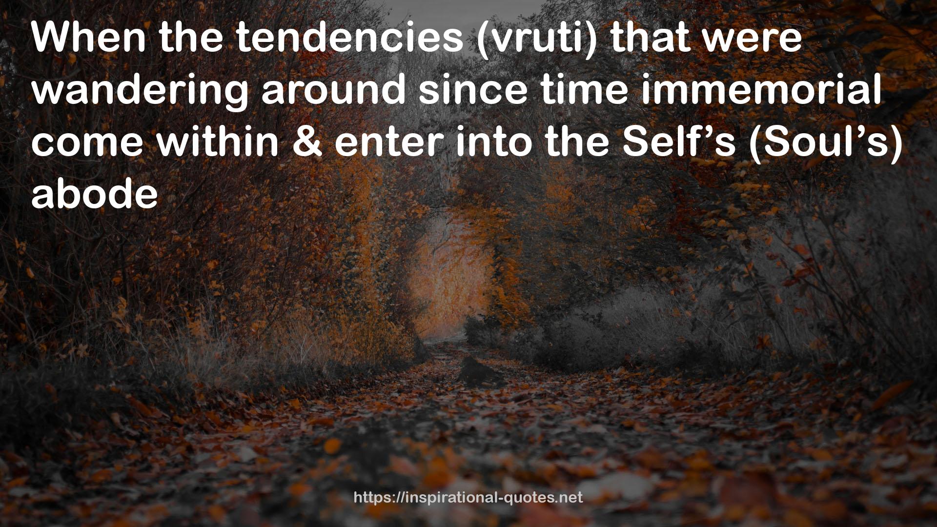 the tendencies  QUOTES