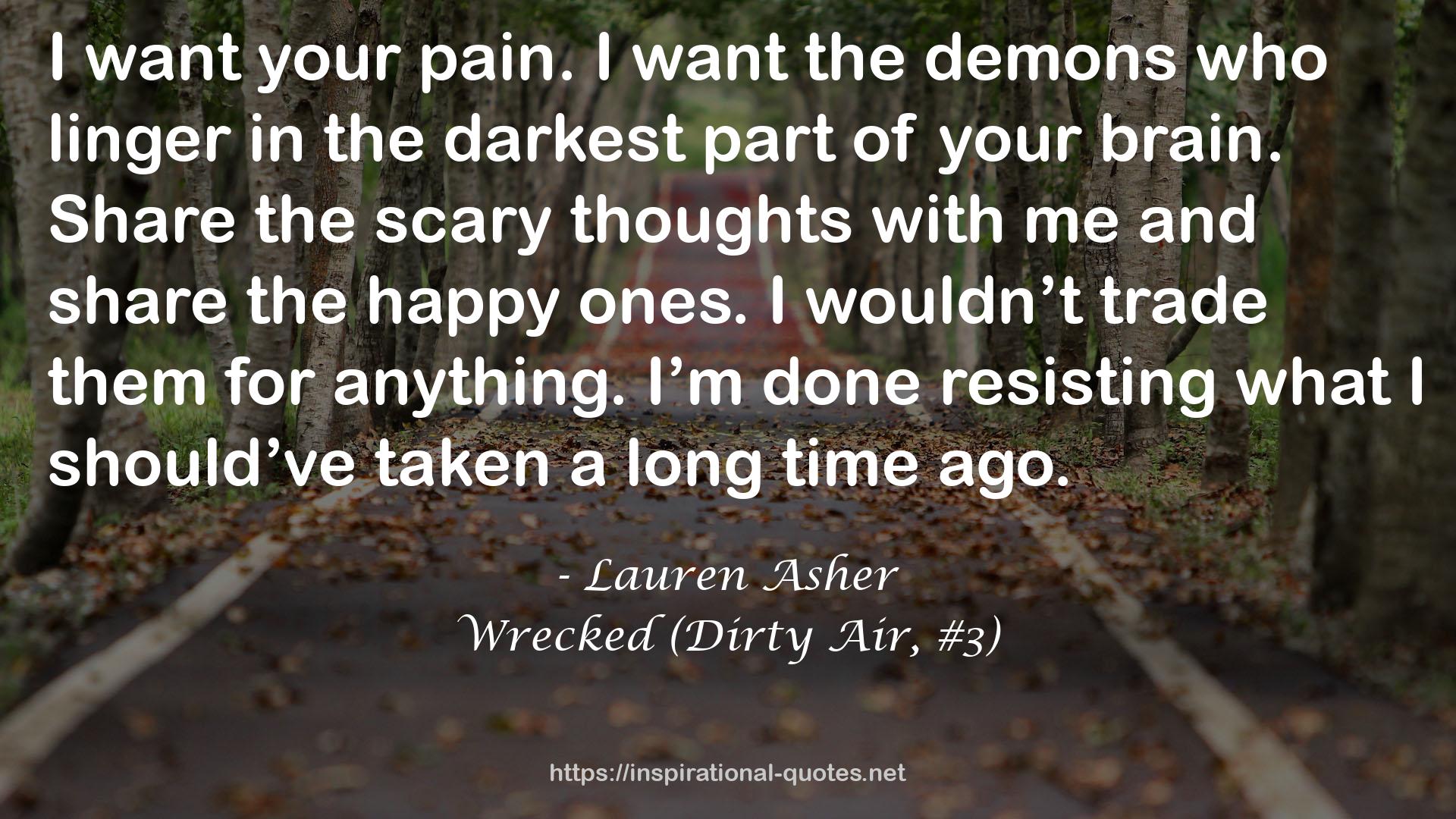 Wrecked (Dirty Air, #3) QUOTES