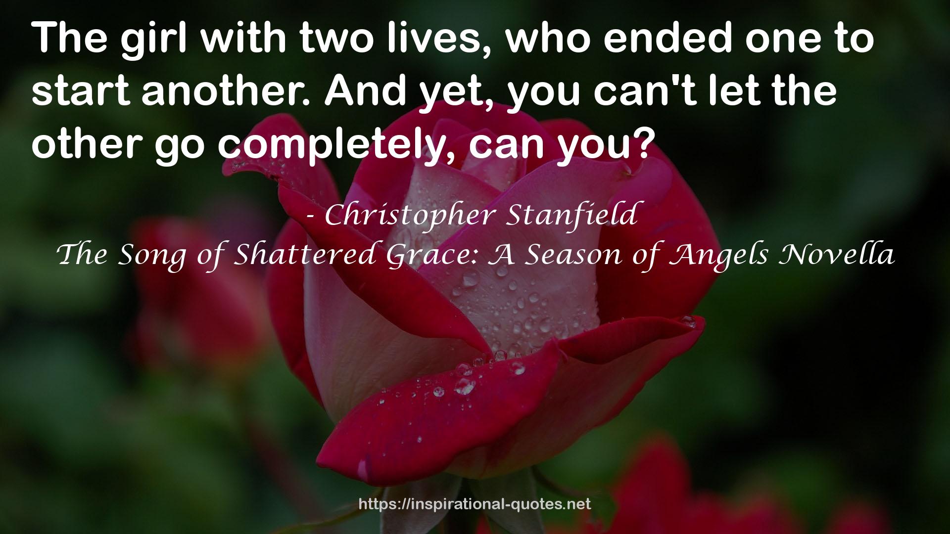 Christopher Stanfield QUOTES