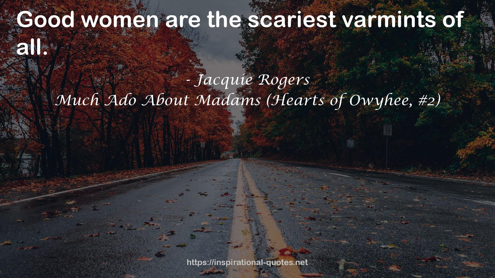 Jacquie Rogers QUOTES