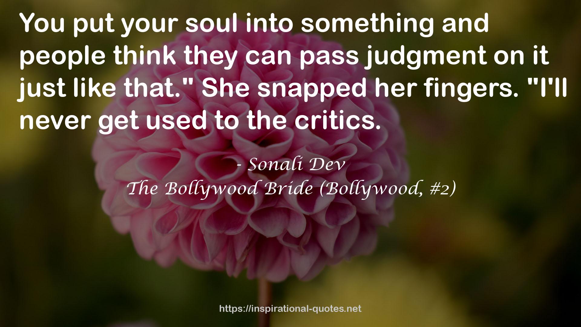 The Bollywood Bride (Bollywood, #2) QUOTES