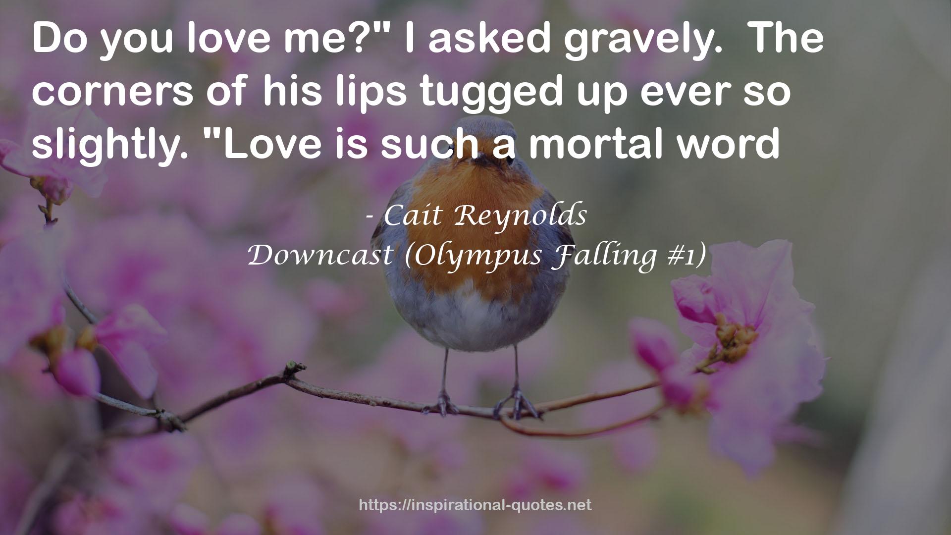 Downcast (Olympus Falling #1) QUOTES