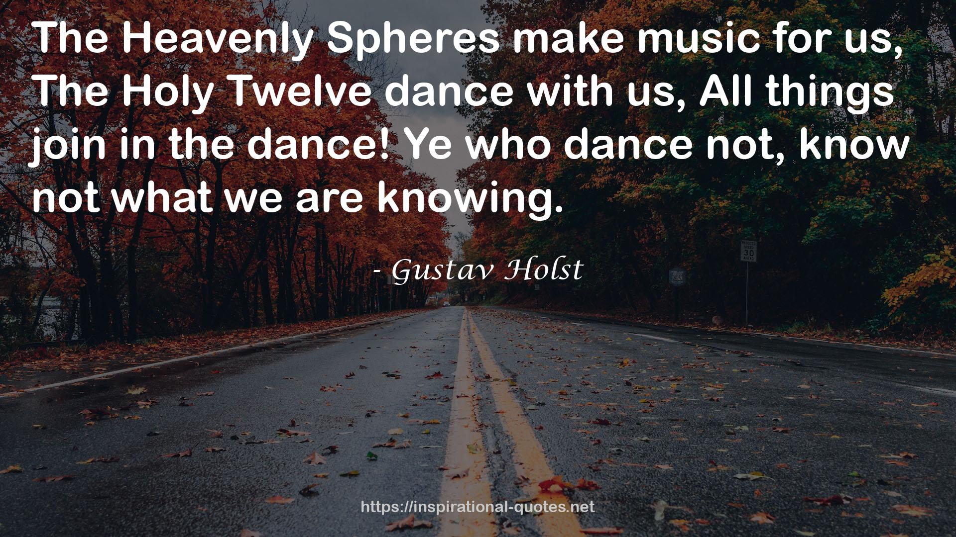 Gustav Holst QUOTES