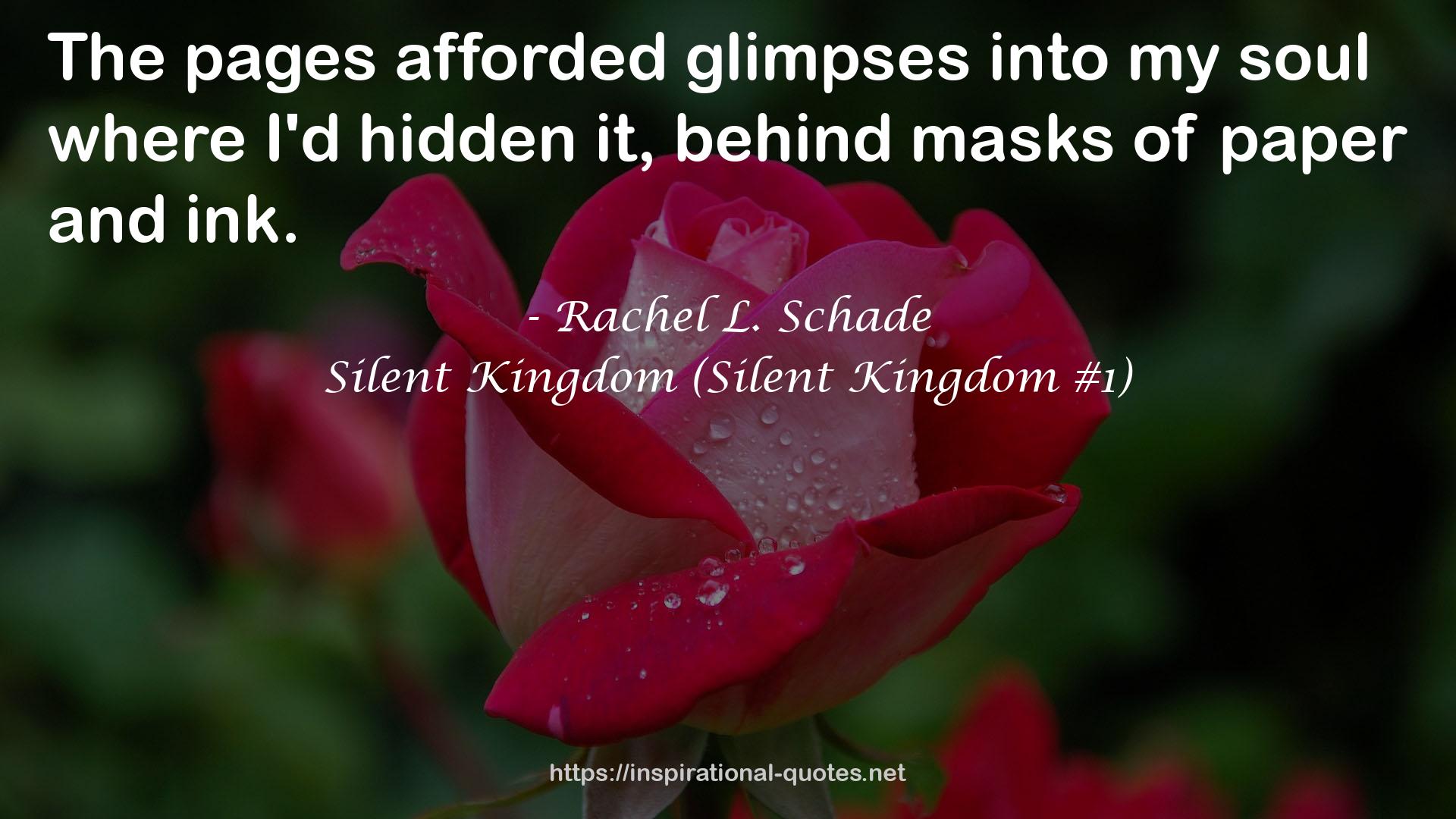 Silent Kingdom (Silent Kingdom #1) QUOTES