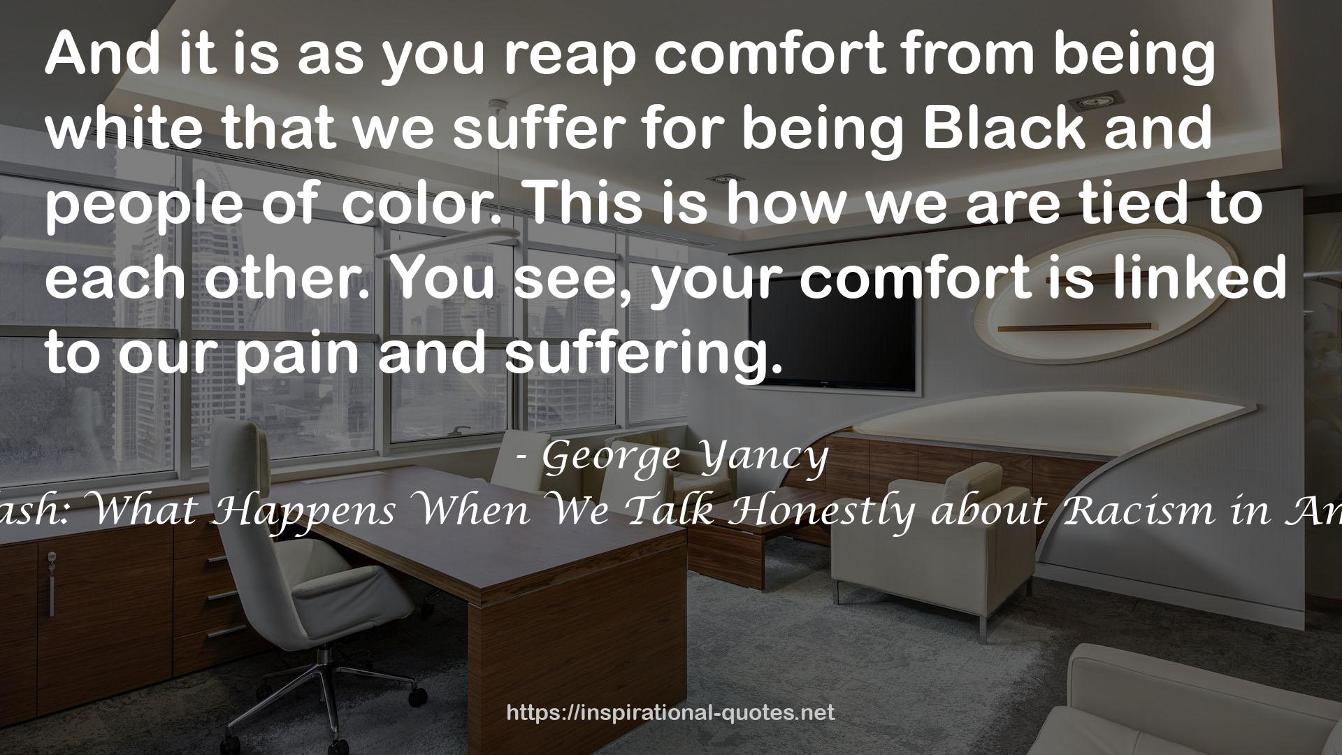 George Yancy QUOTES