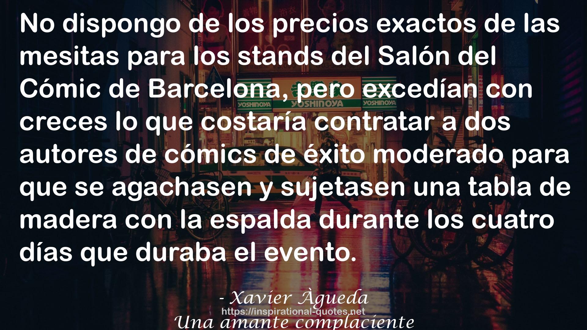 Xavier Àgueda QUOTES