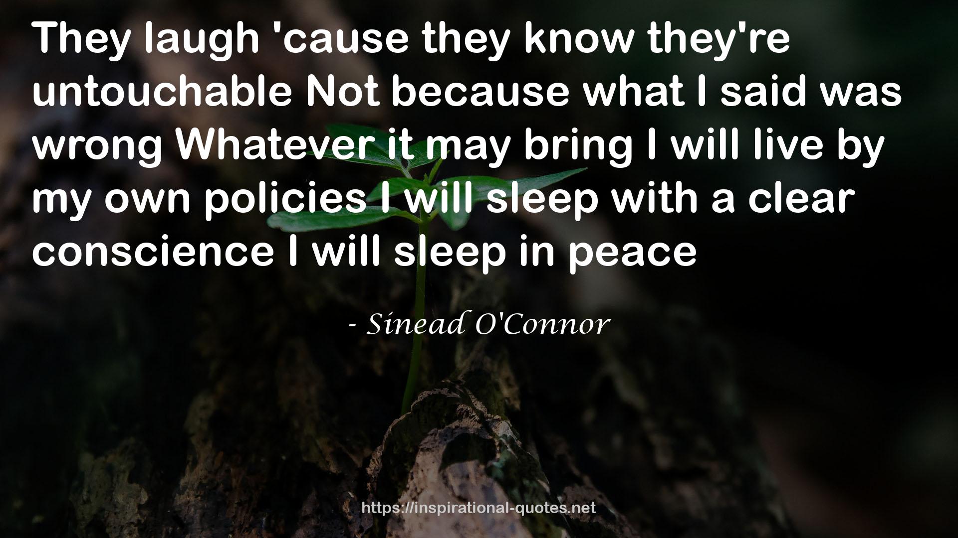 Sinead O'Connor QUOTES