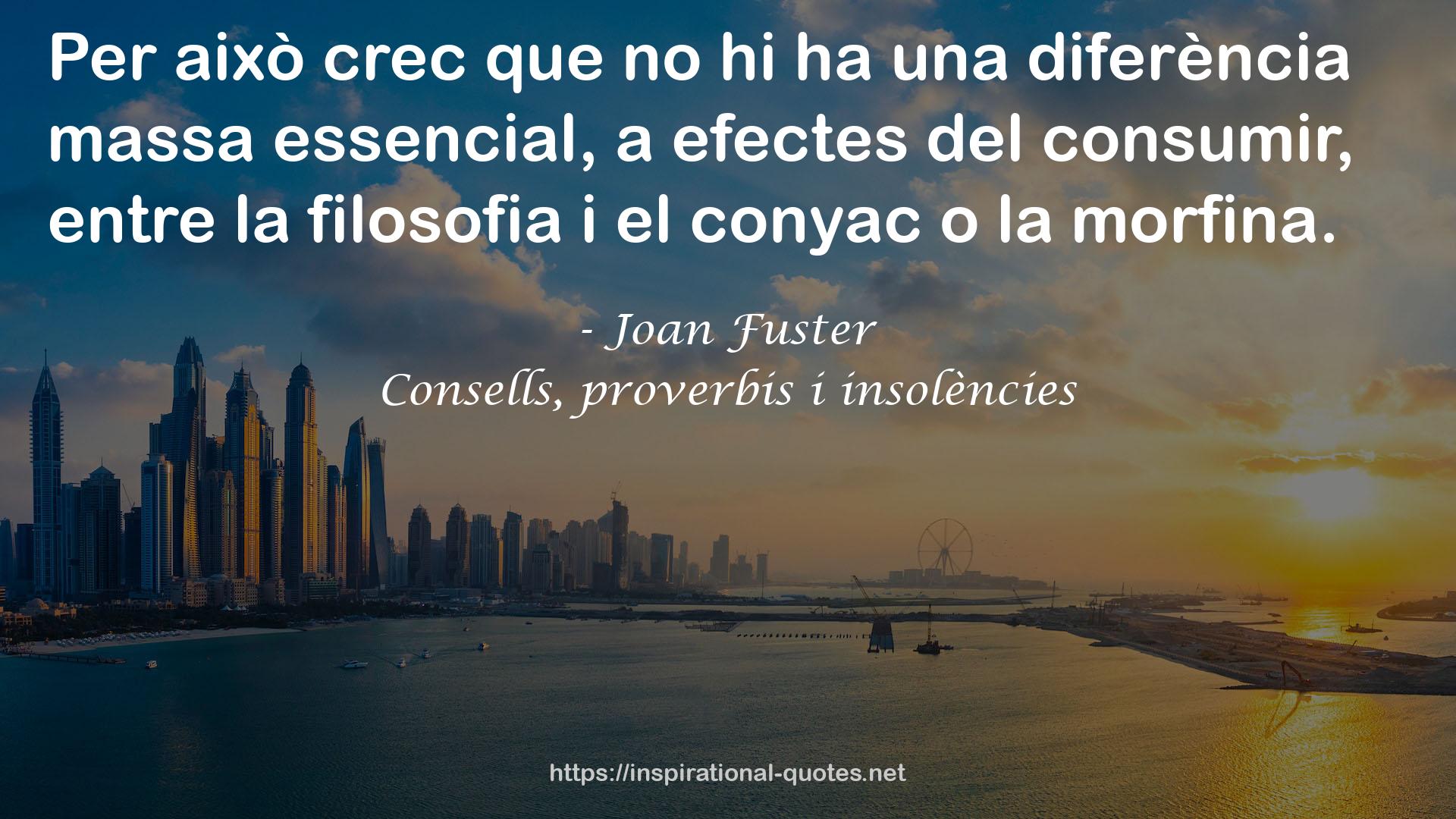 Joan Fuster QUOTES