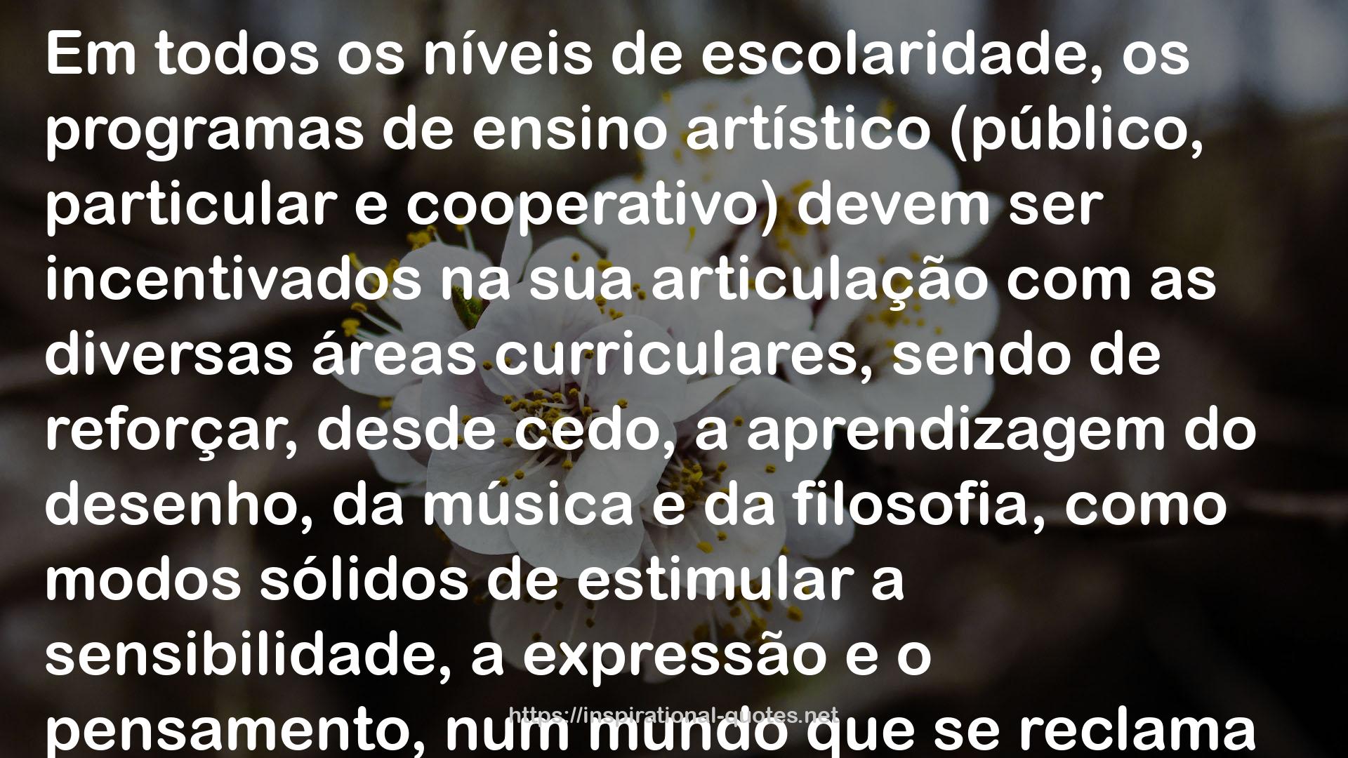 O Valor da Arte QUOTES