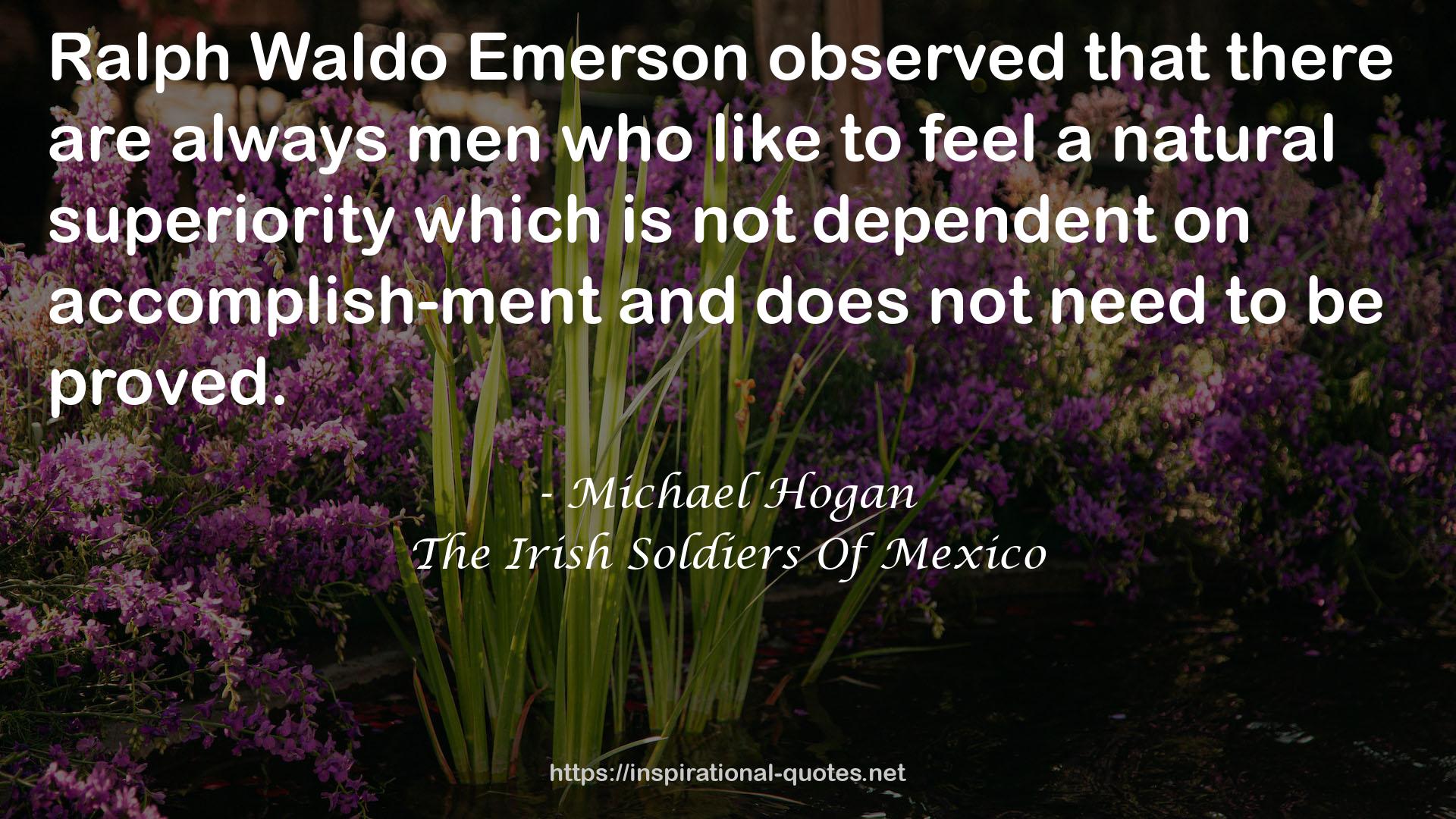 The Irish Soldiers Of Mexico QUOTES