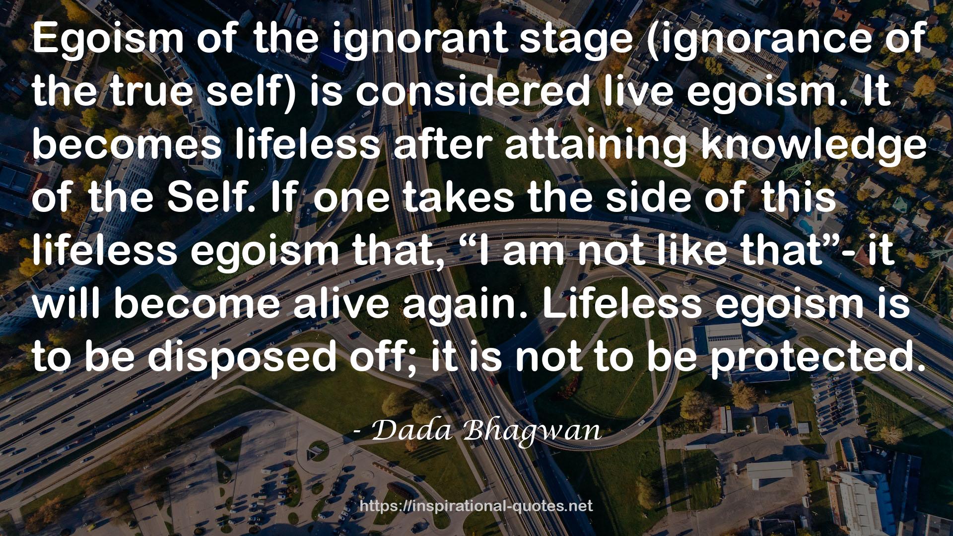 the ignorant stage  QUOTES