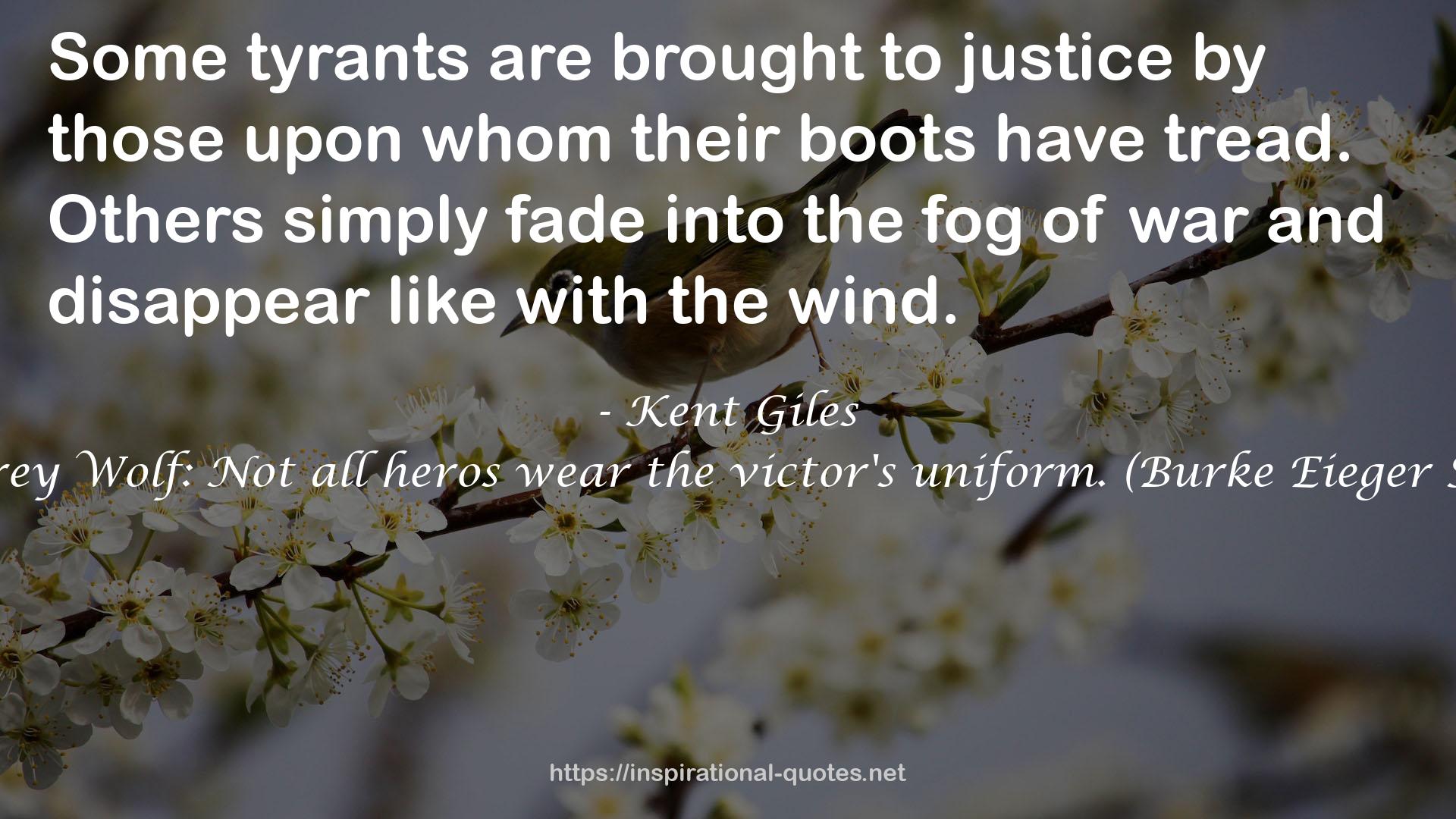 Kent Giles QUOTES