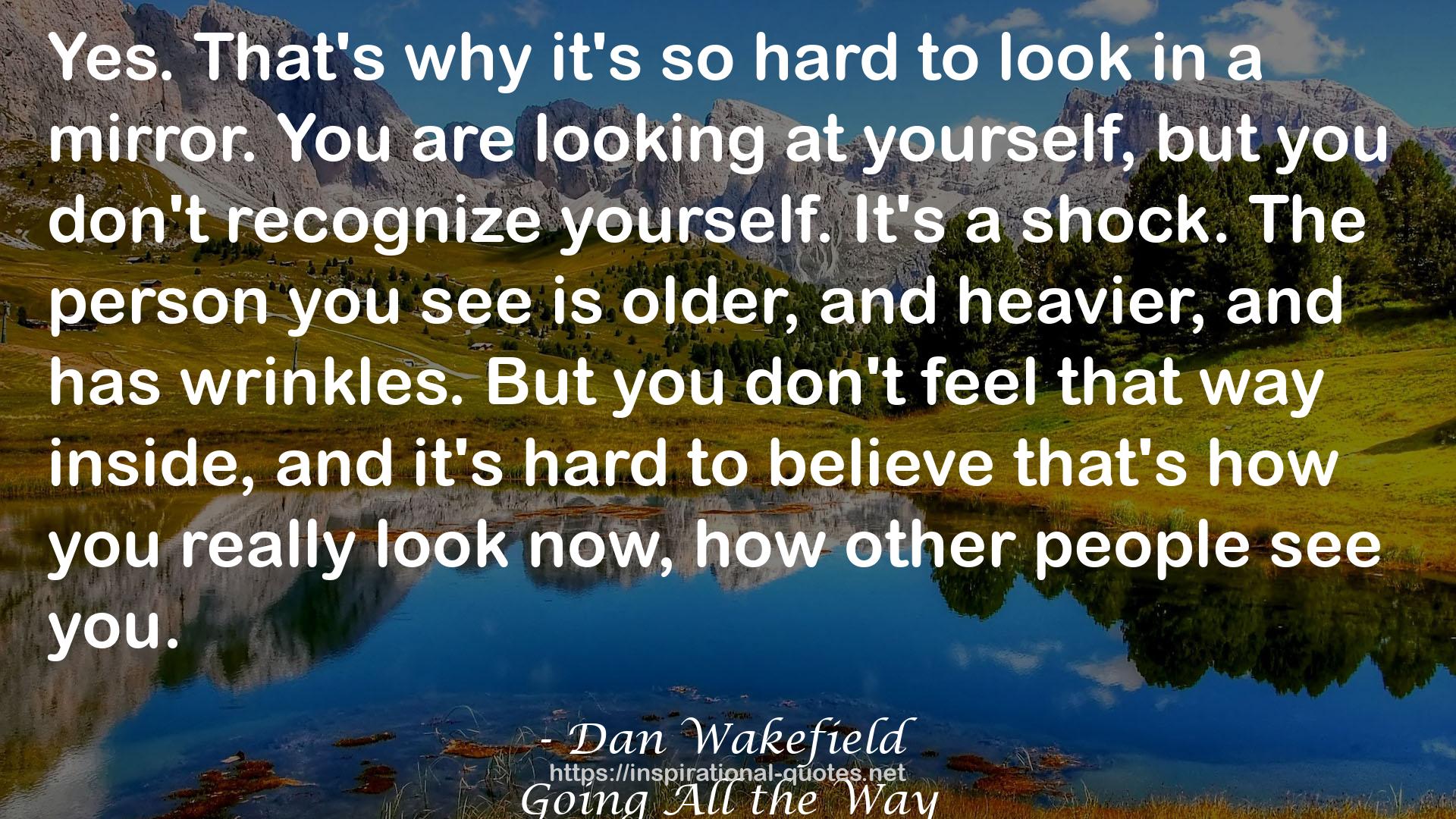 Dan Wakefield QUOTES