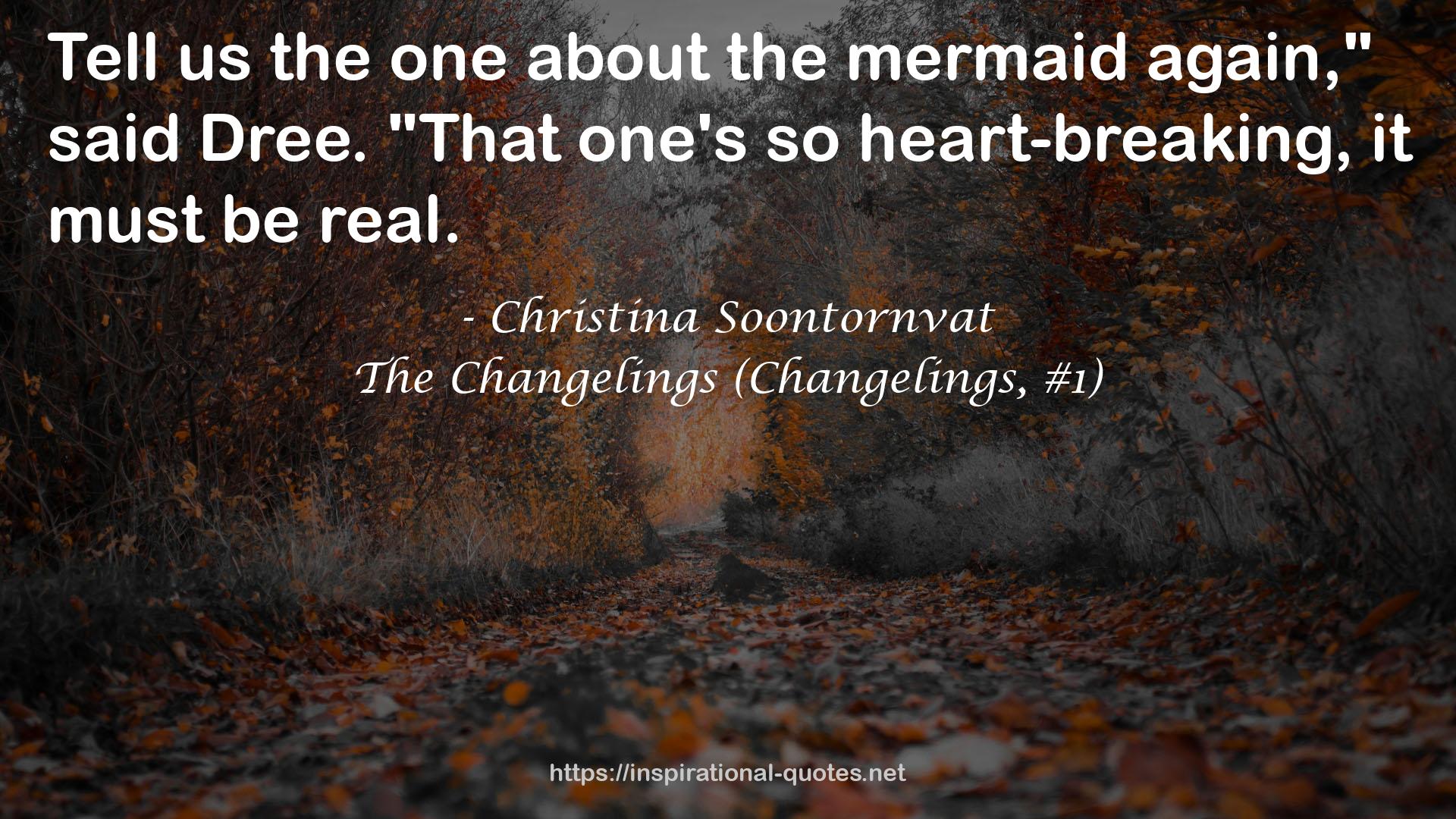 The Changelings (Changelings, #1) QUOTES