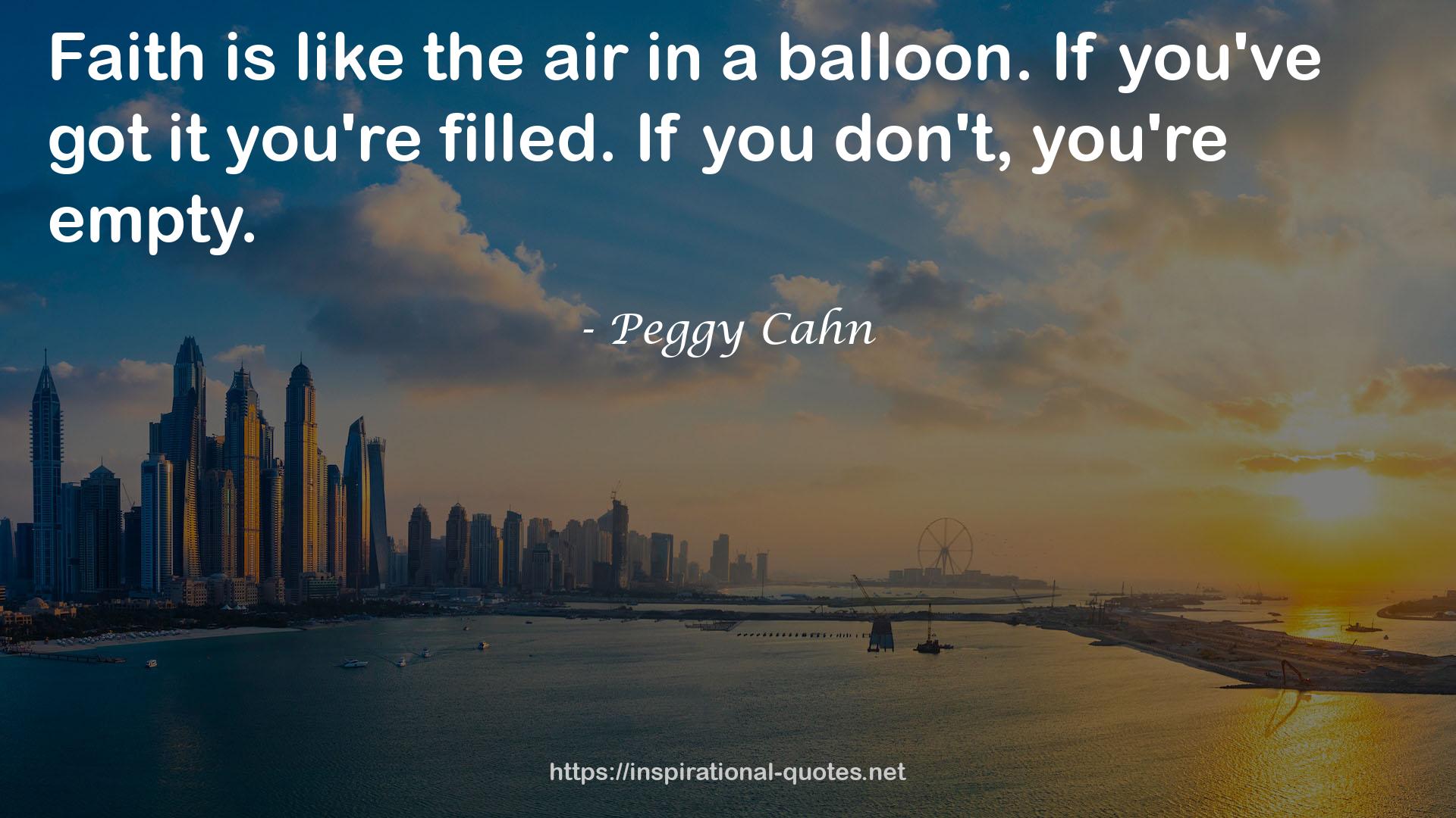 Peggy Cahn QUOTES
