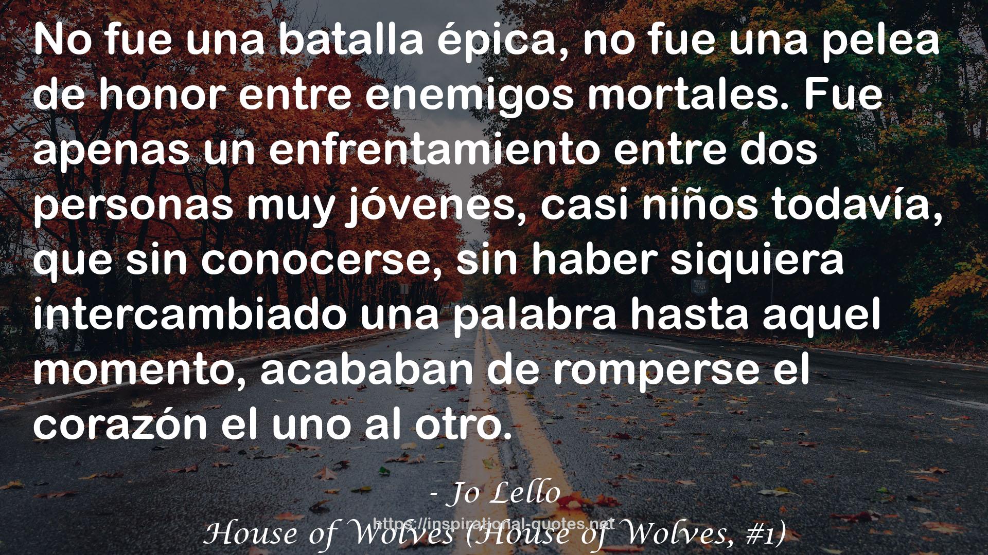 House of Wolves (House of Wolves, #1) QUOTES