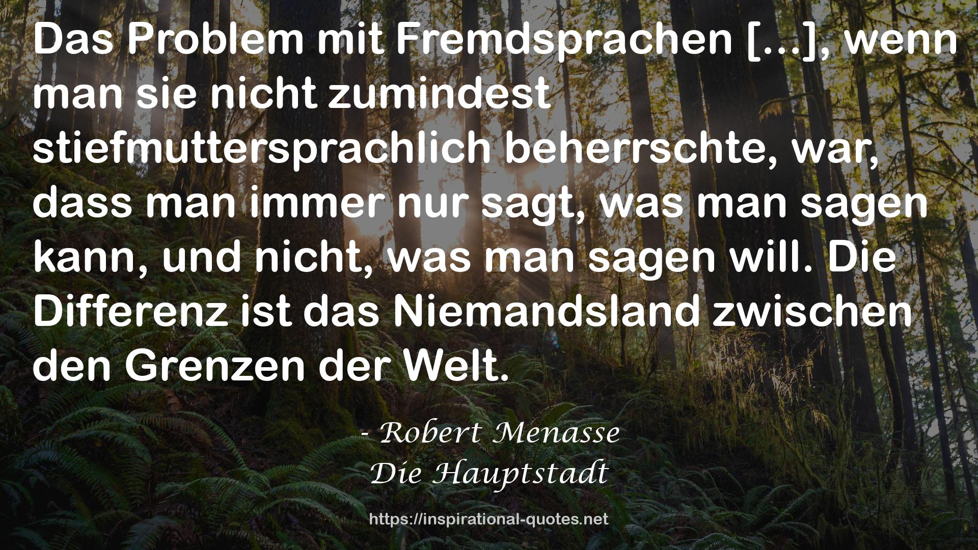 Robert Menasse QUOTES