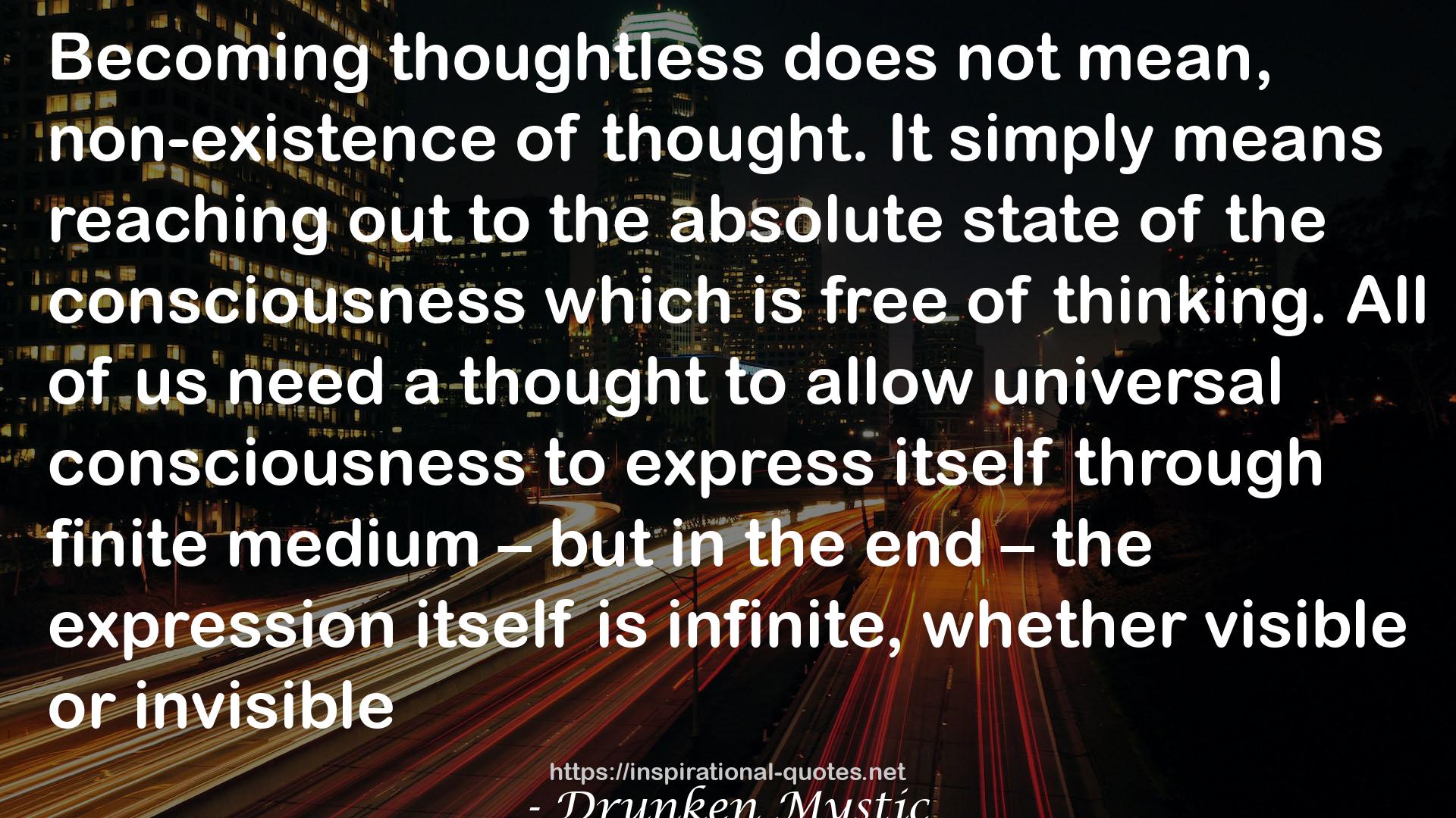 Universal Consciousness  QUOTES