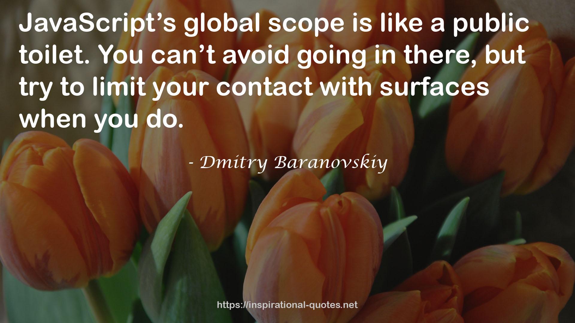 Dmitry Baranovskiy QUOTES