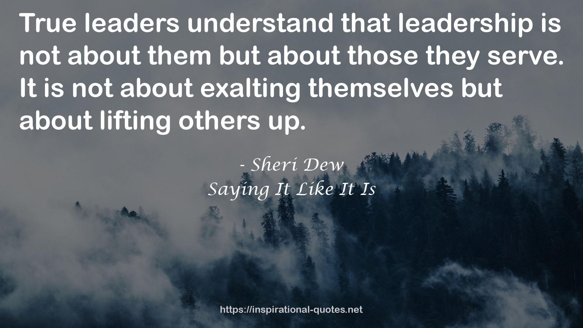 leadership  QUOTES