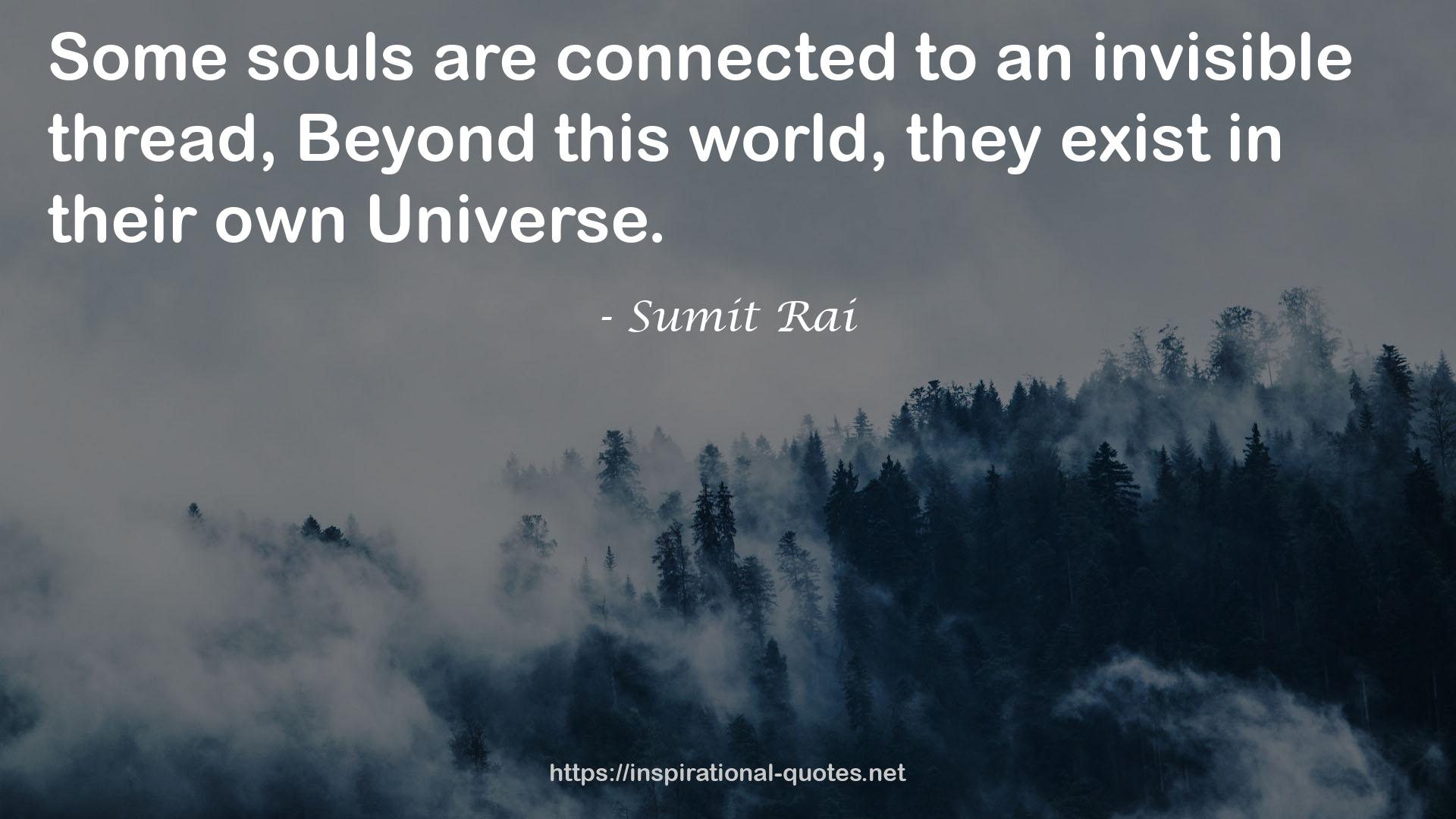 Sumit Rai QUOTES