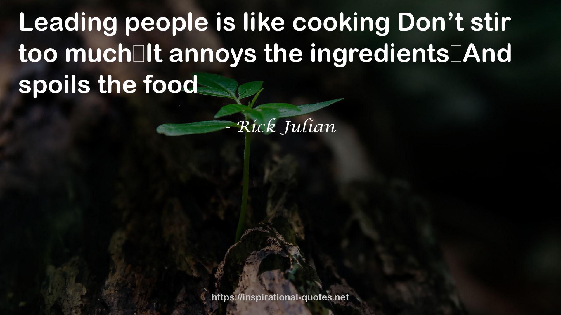 Rick Julian QUOTES