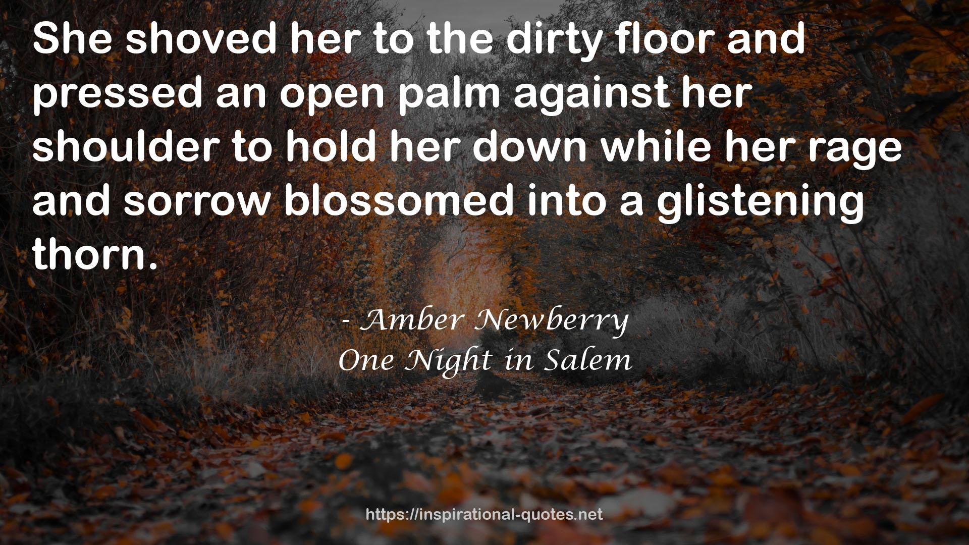 One Night in Salem QUOTES