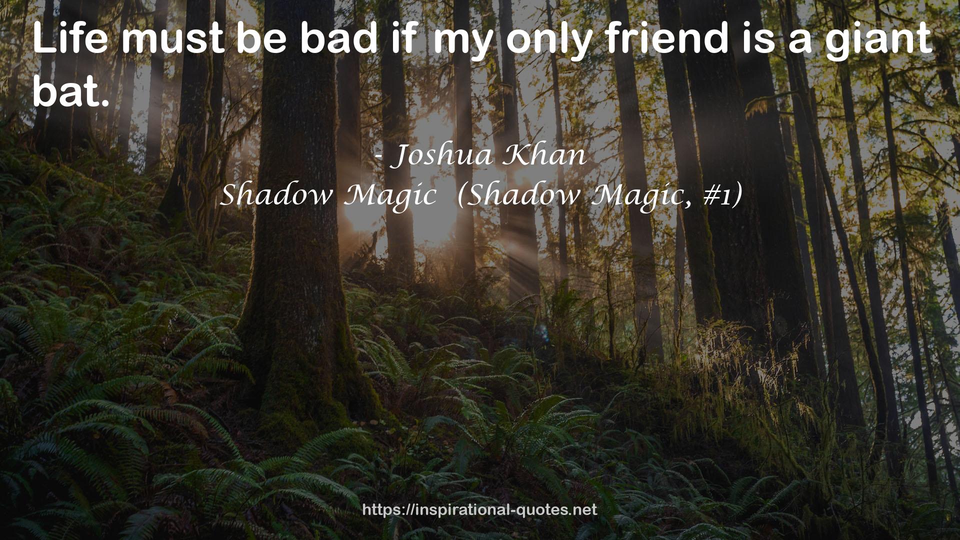 Shadow Magic  (Shadow Magic, #1) QUOTES