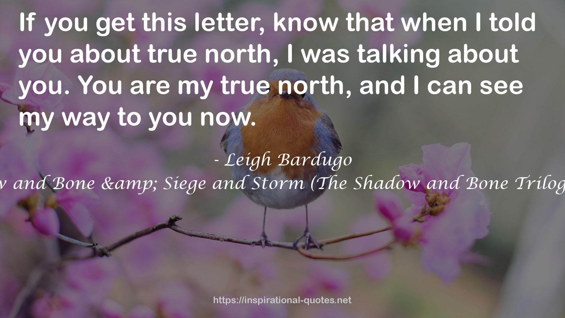 Shadow and Bone & Siege and Storm (The Shadow and Bone Trilogy, #1-2) QUOTES