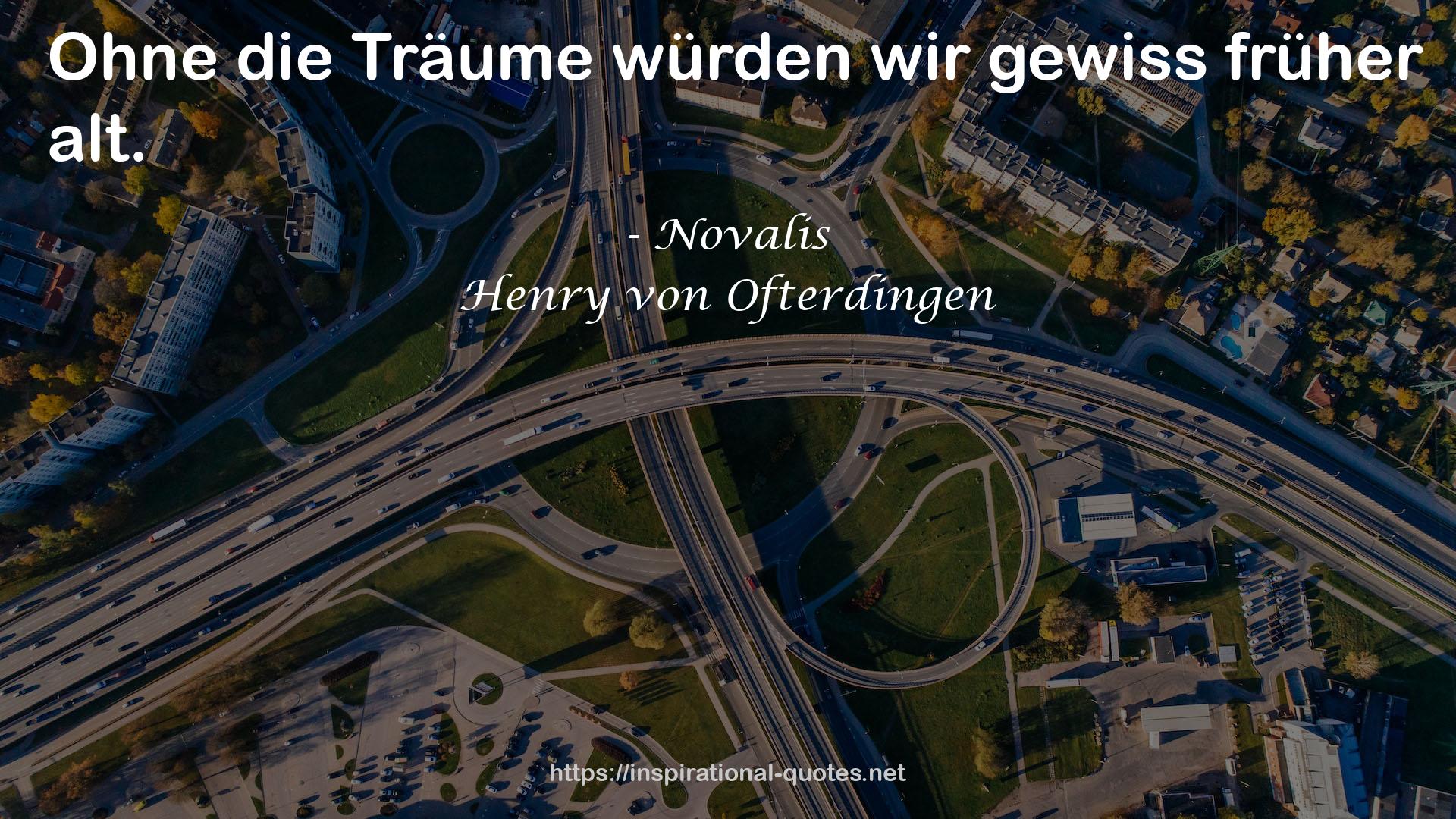 Henry von Ofterdingen QUOTES