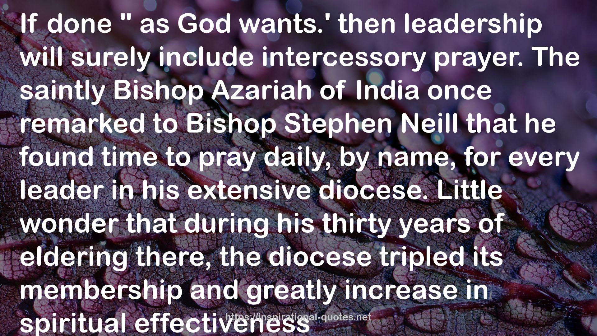 intercessory  QUOTES