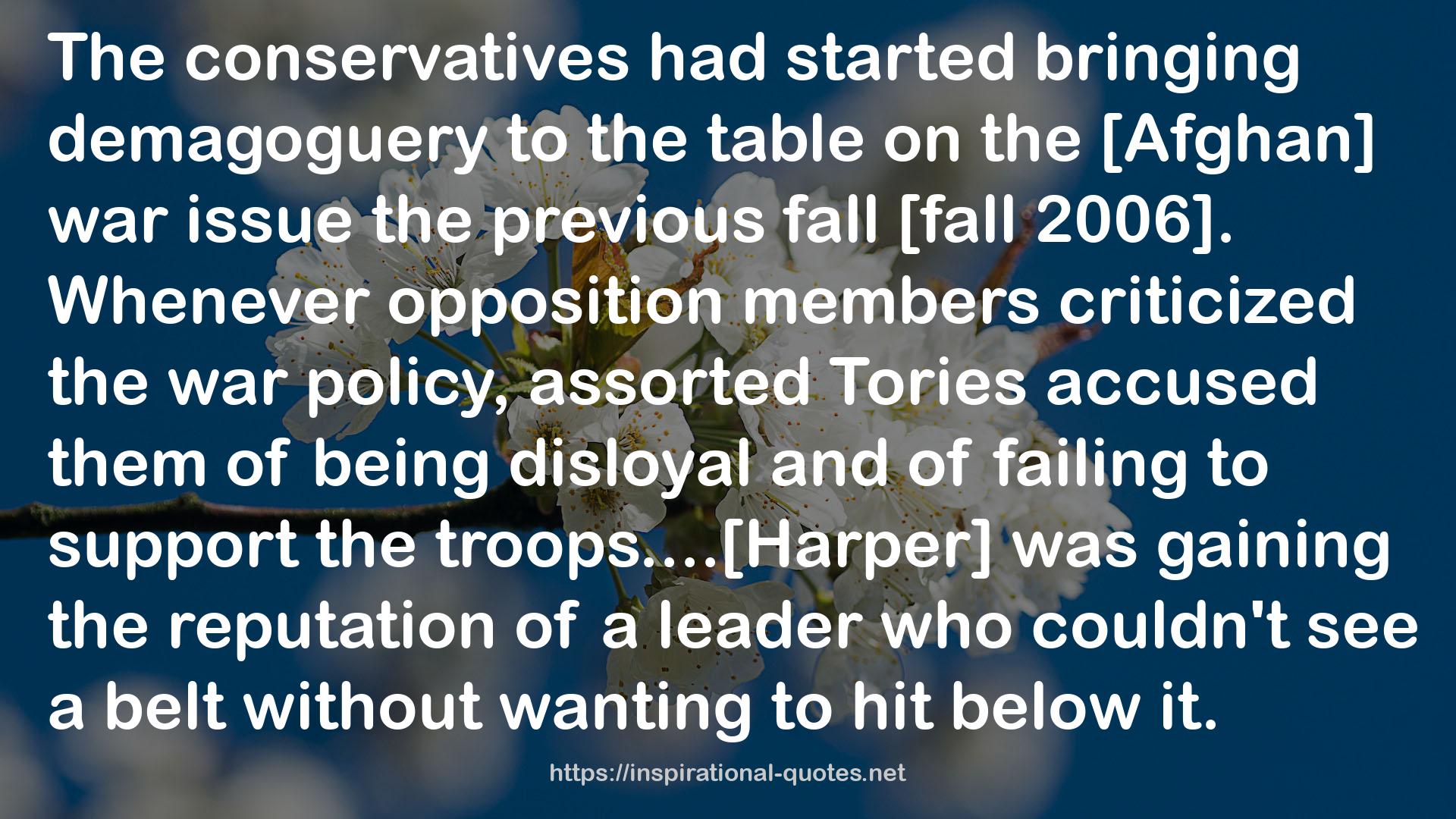 Tories  QUOTES