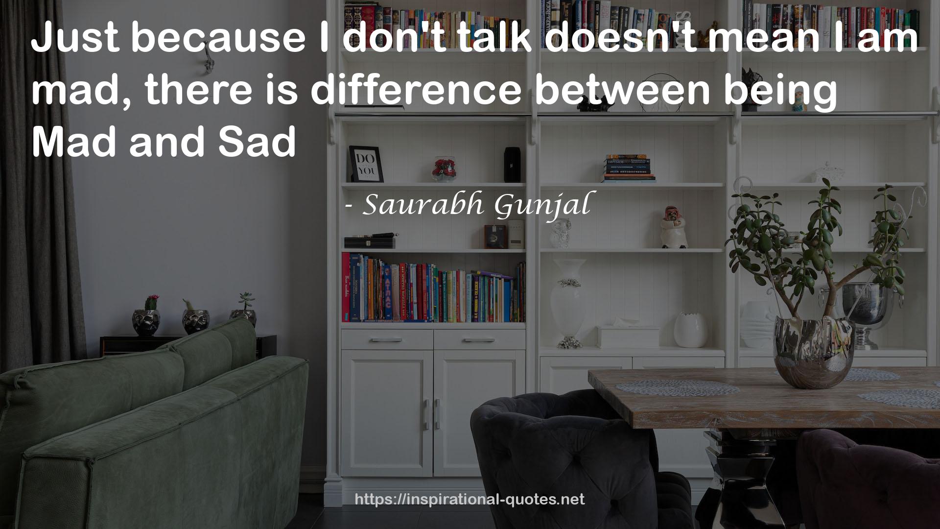 Saurabh Gunjal QUOTES