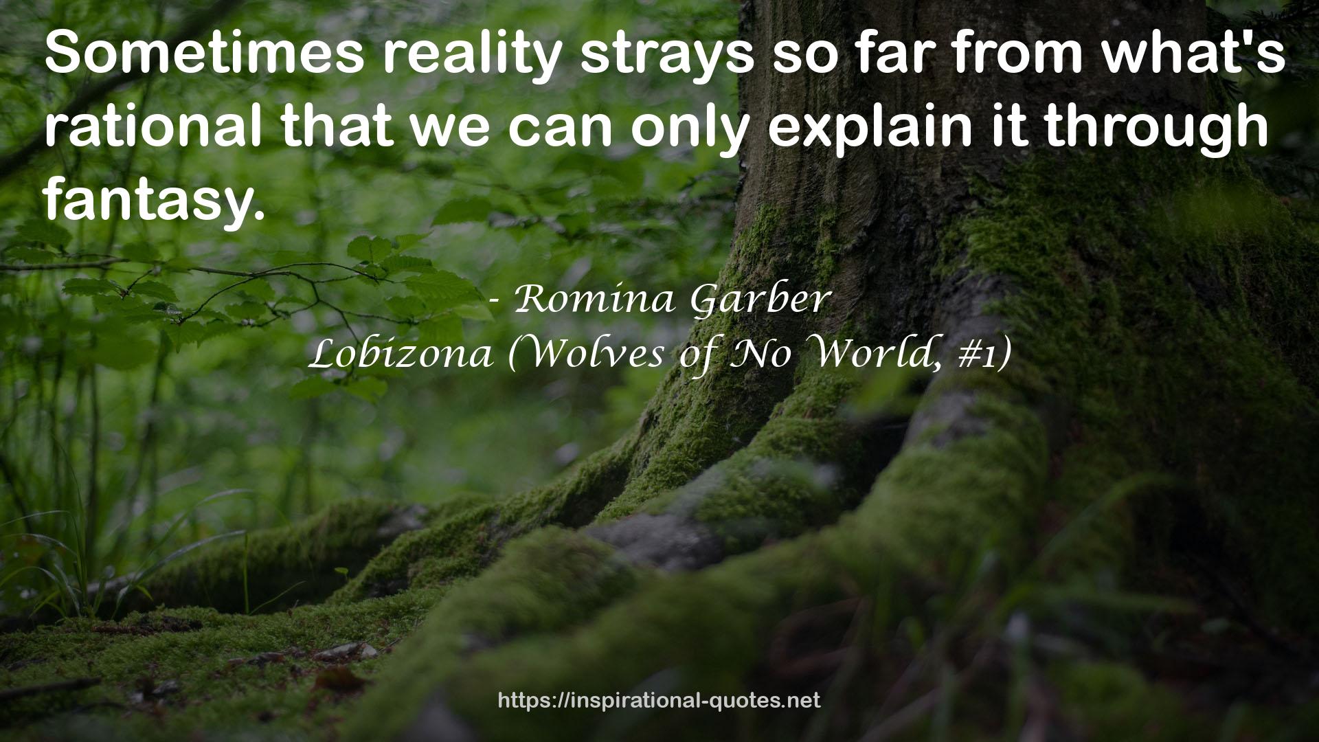 Lobizona (Wolves of No World, #1) QUOTES