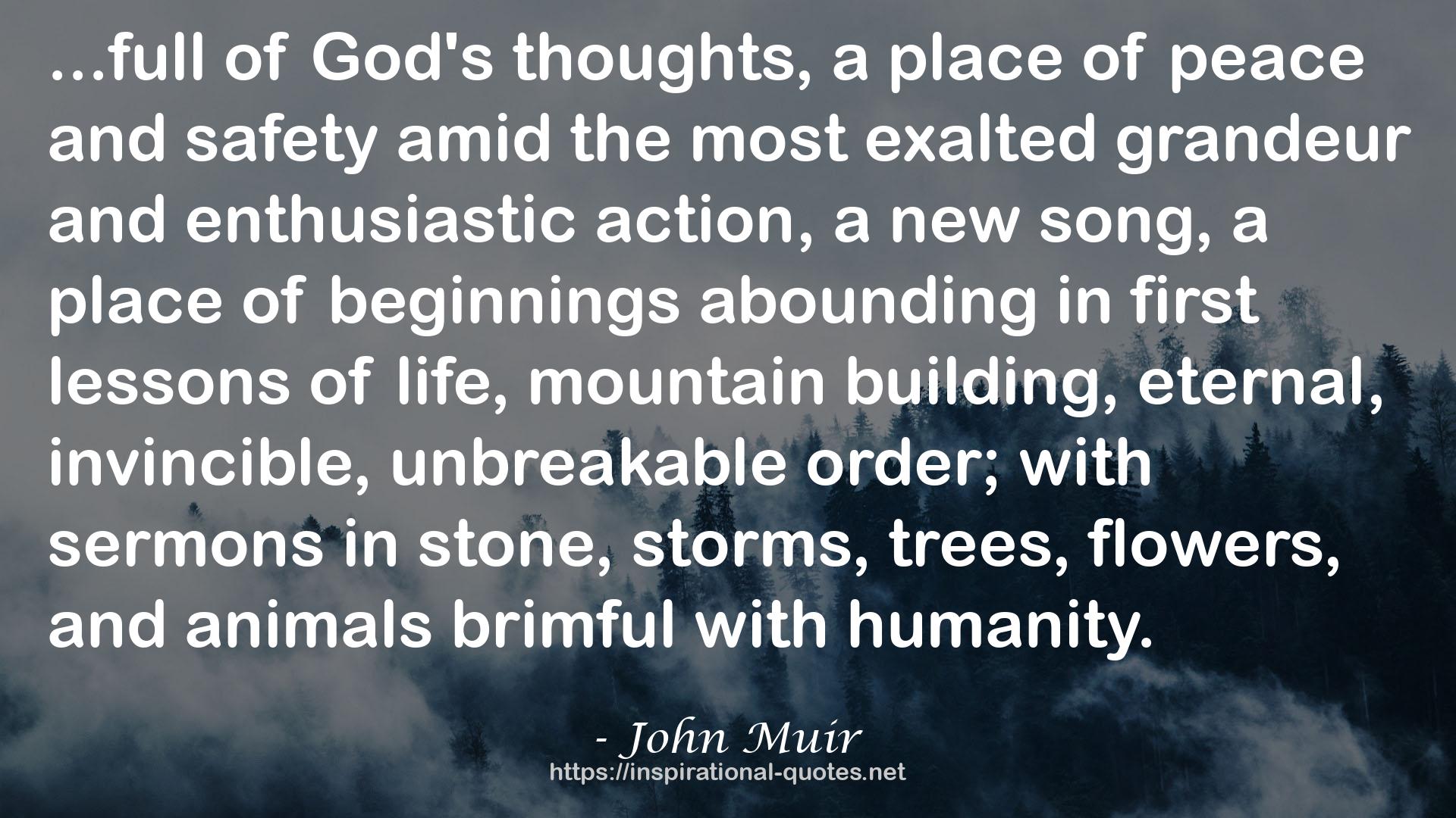 John Muir QUOTES