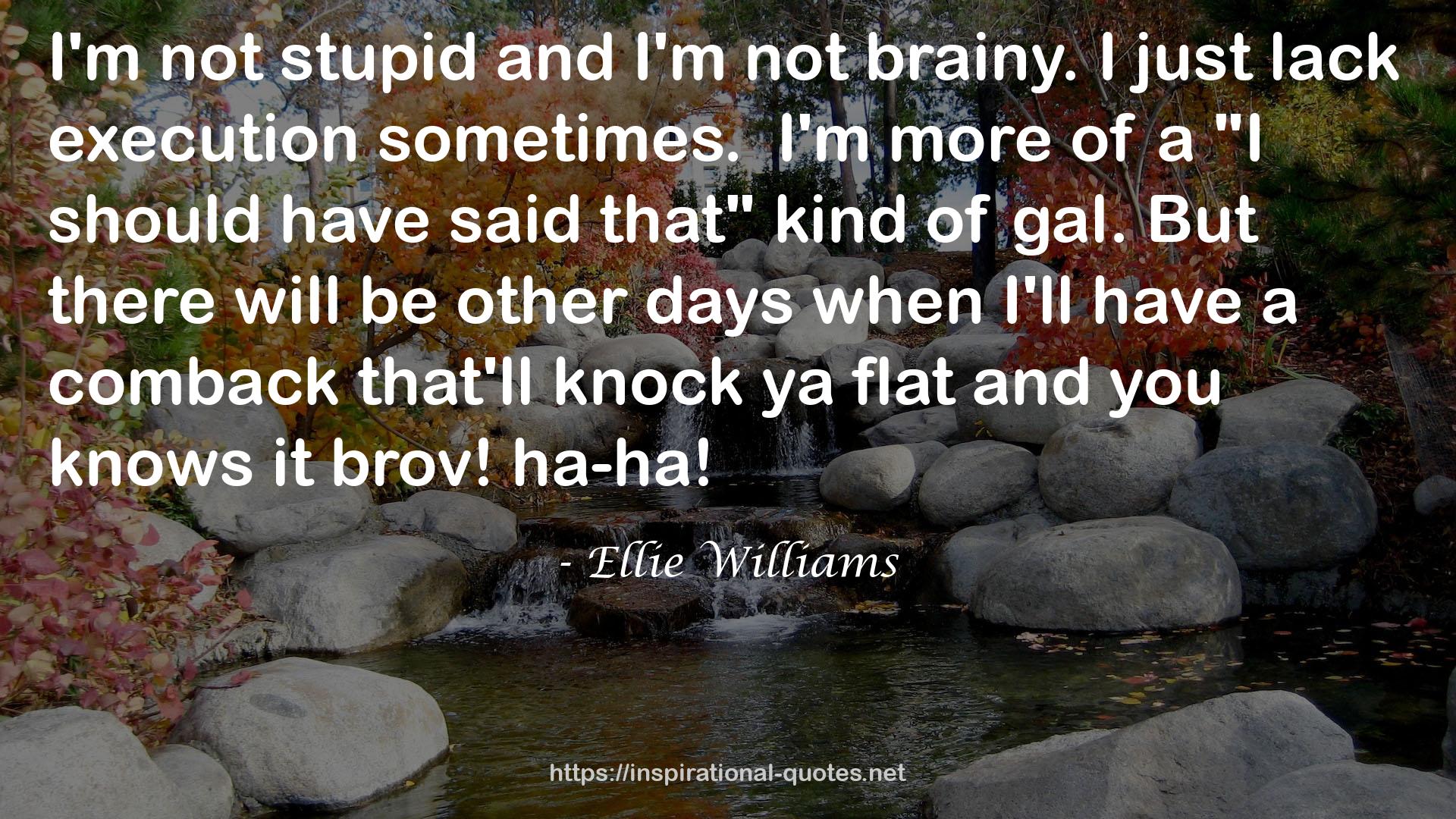 Ellie Williams QUOTES