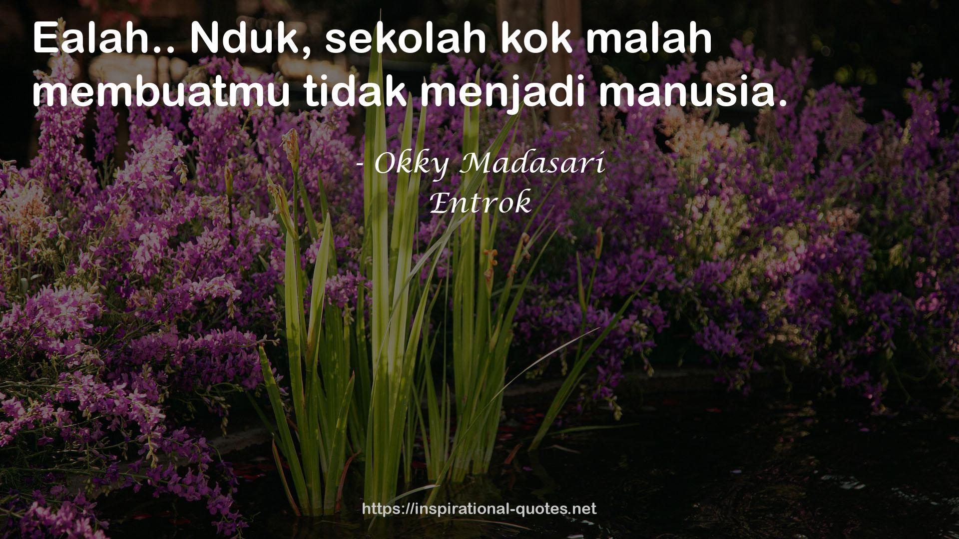 Okky Madasari QUOTES