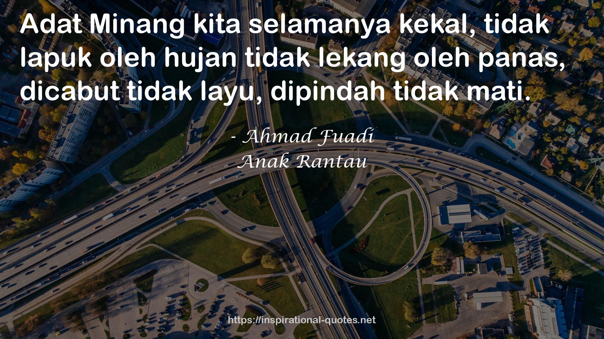 Anak Rantau QUOTES